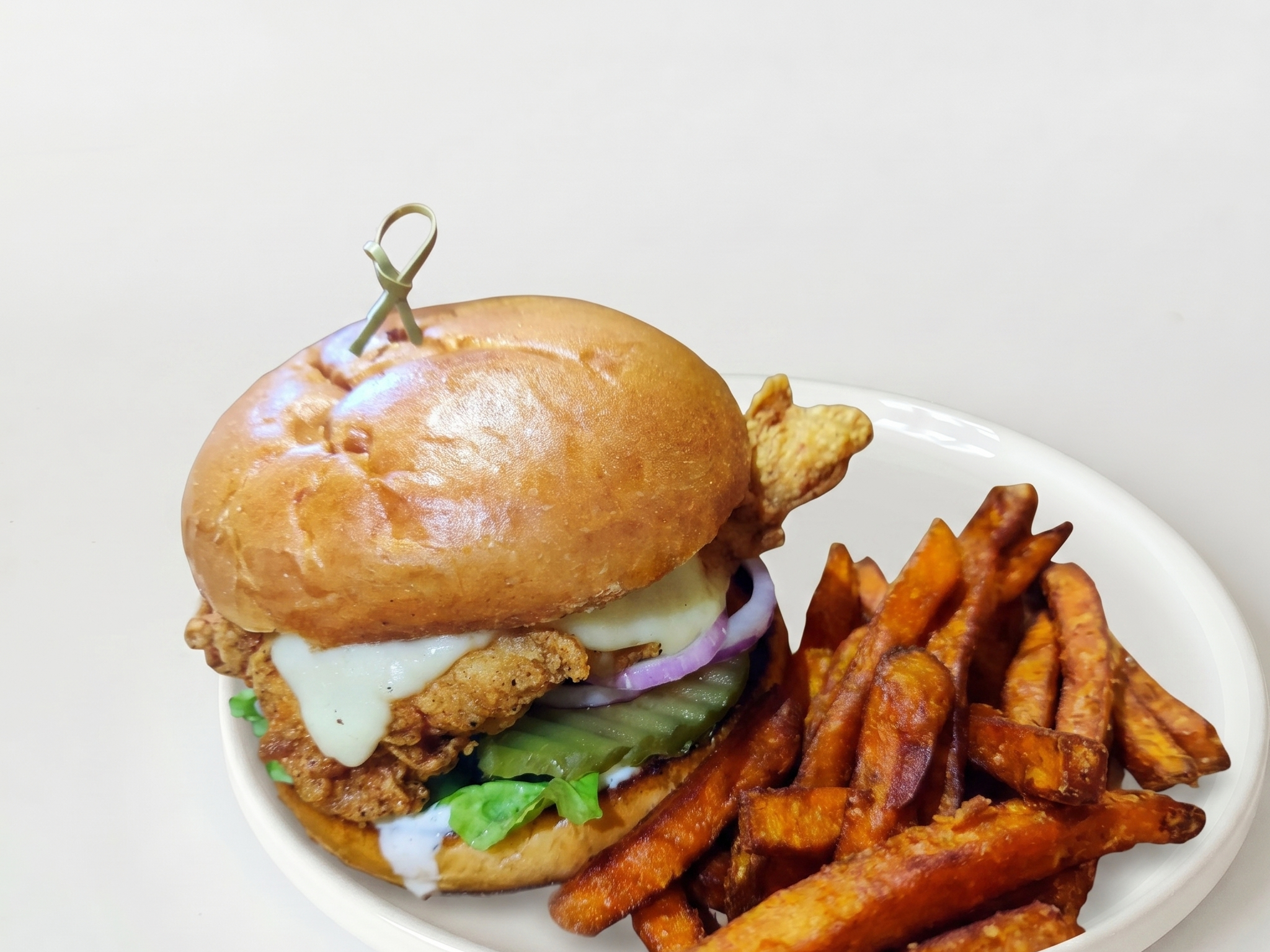 Chicken Tender Sandwich.