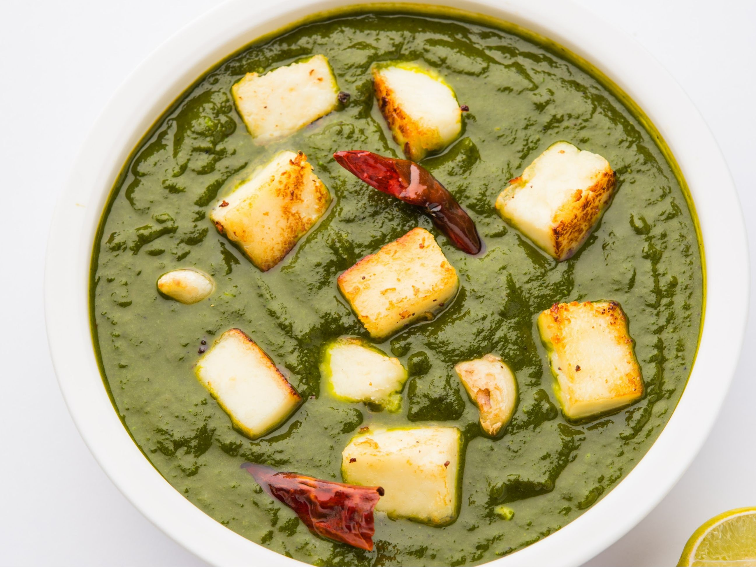 Palak Paneer.