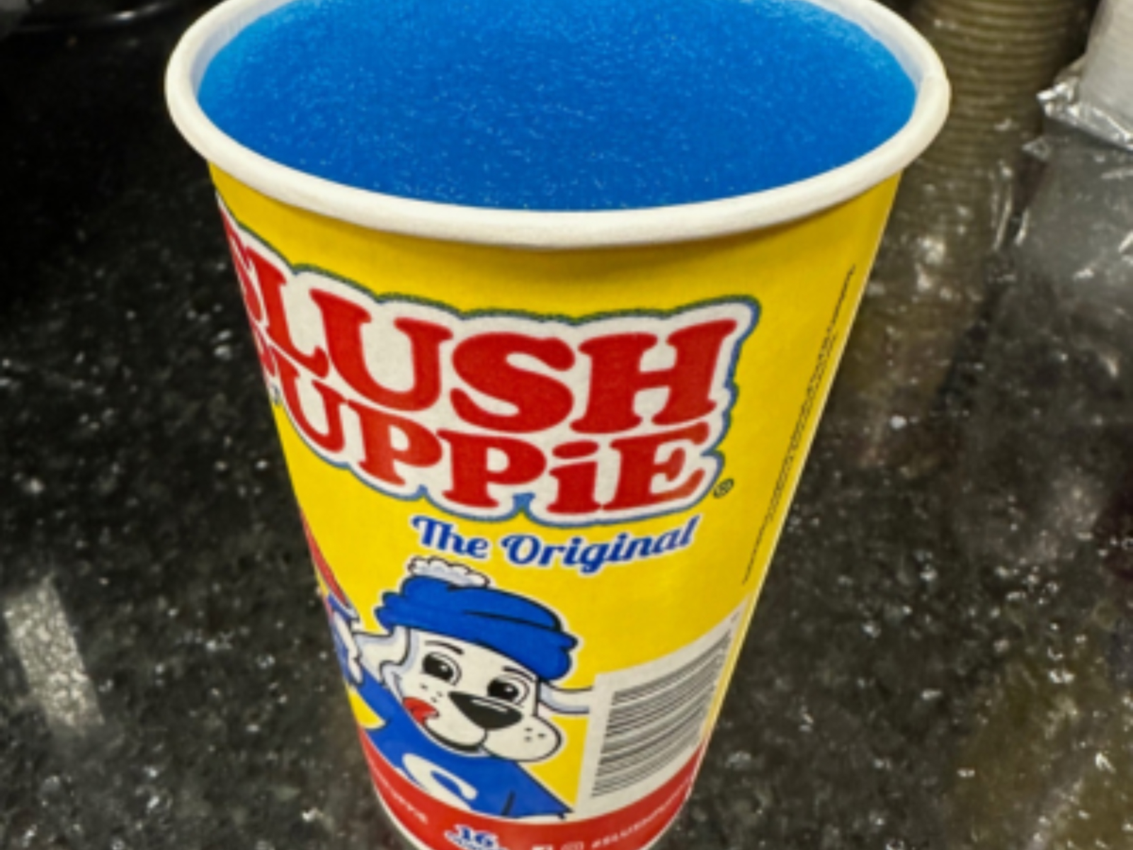 Small Slush Puppie.