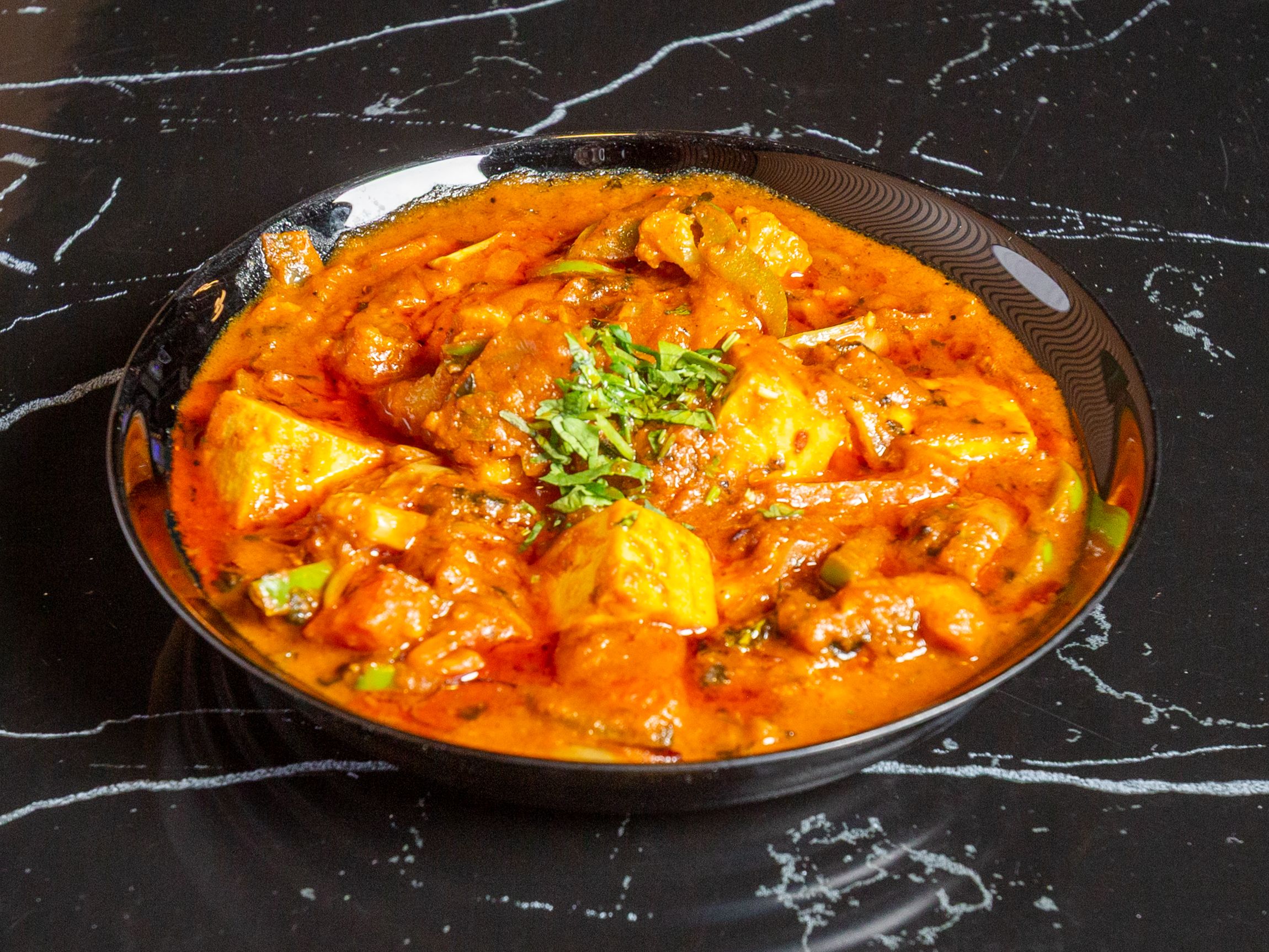 Vegetable Jalfrezi.