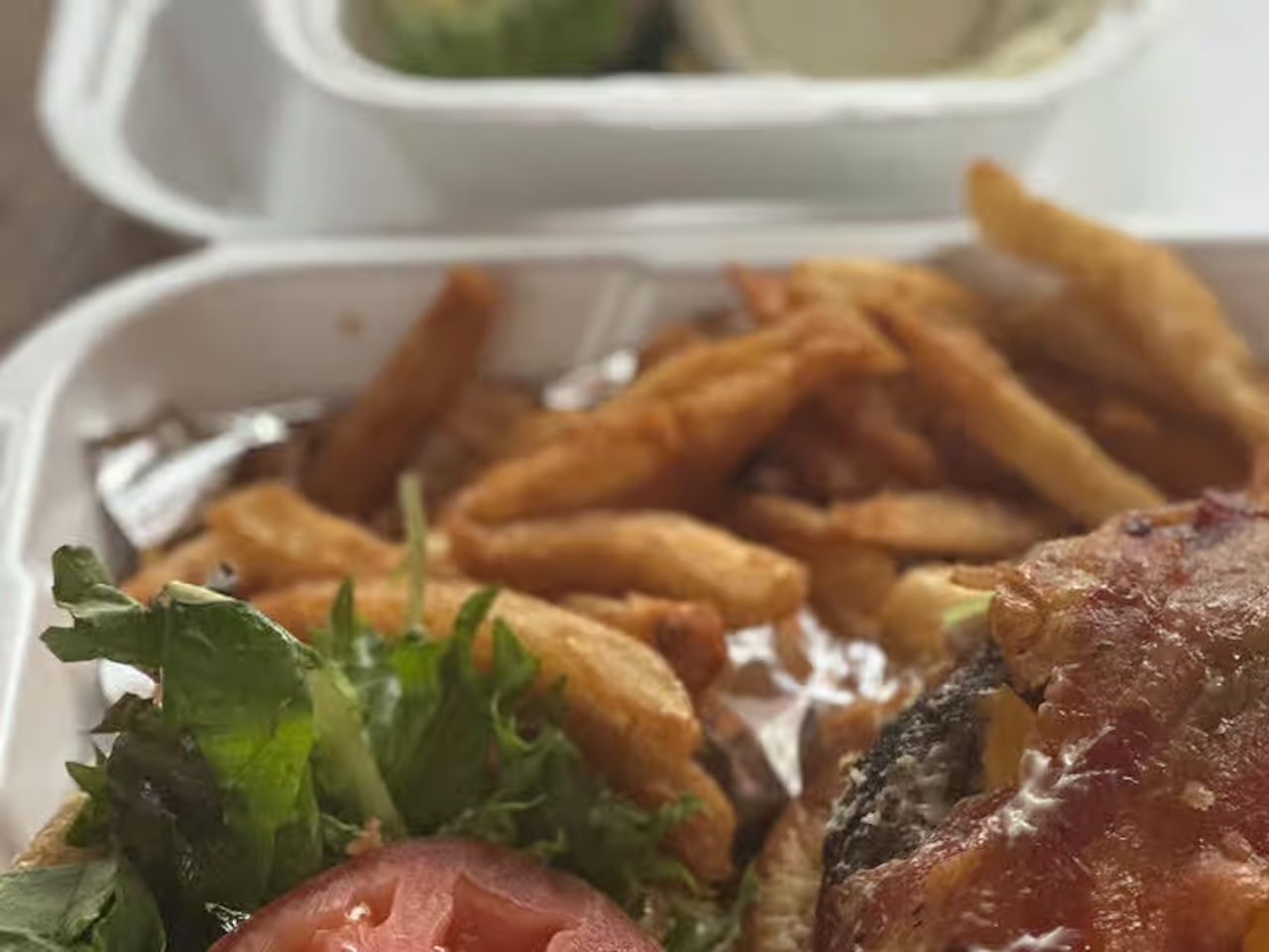 Classic Bacon Cheeseburger.