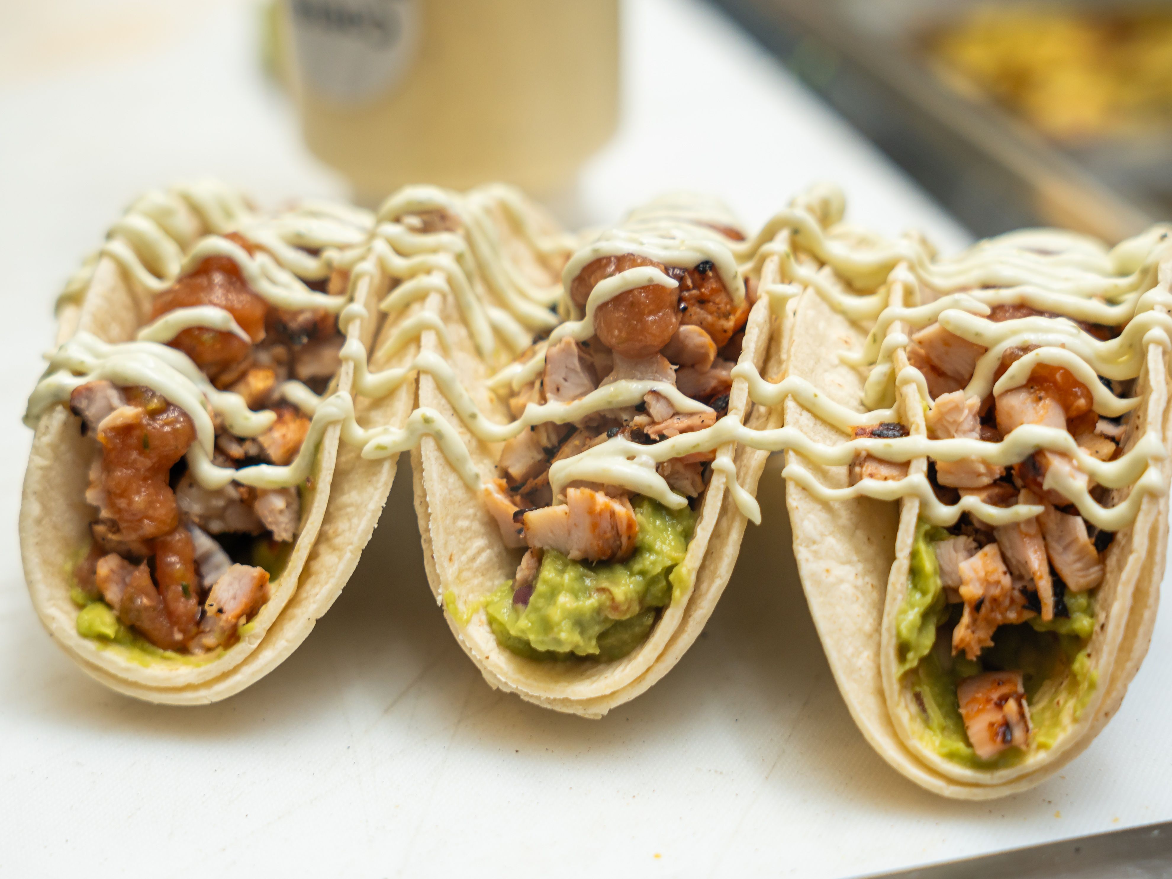 Chicken Tacos (GF).