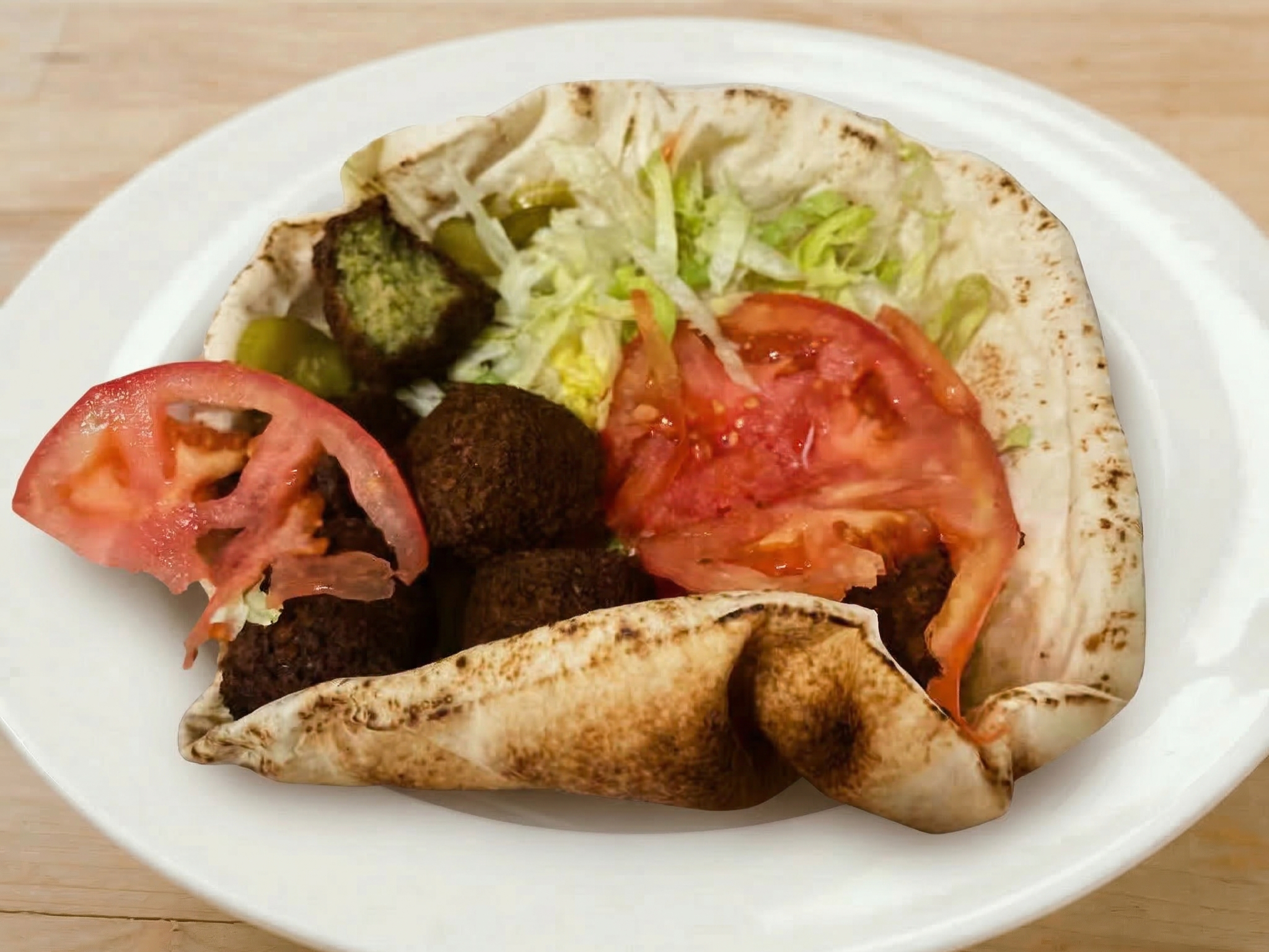 Falafel Plate.