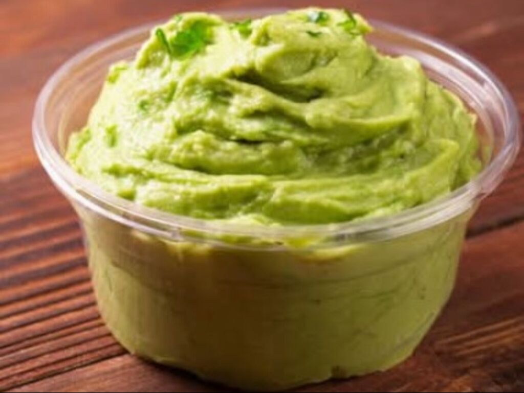 Small Guacamole dip.