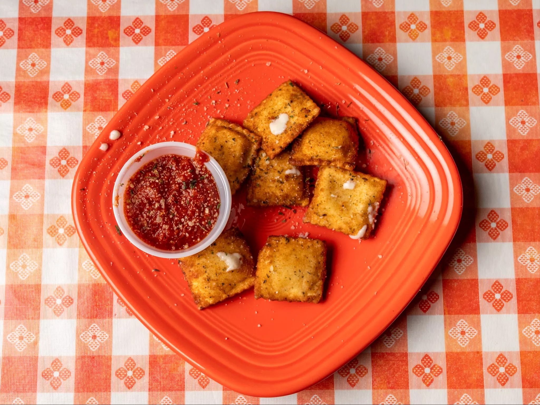 Toasted Meat Ravioli.