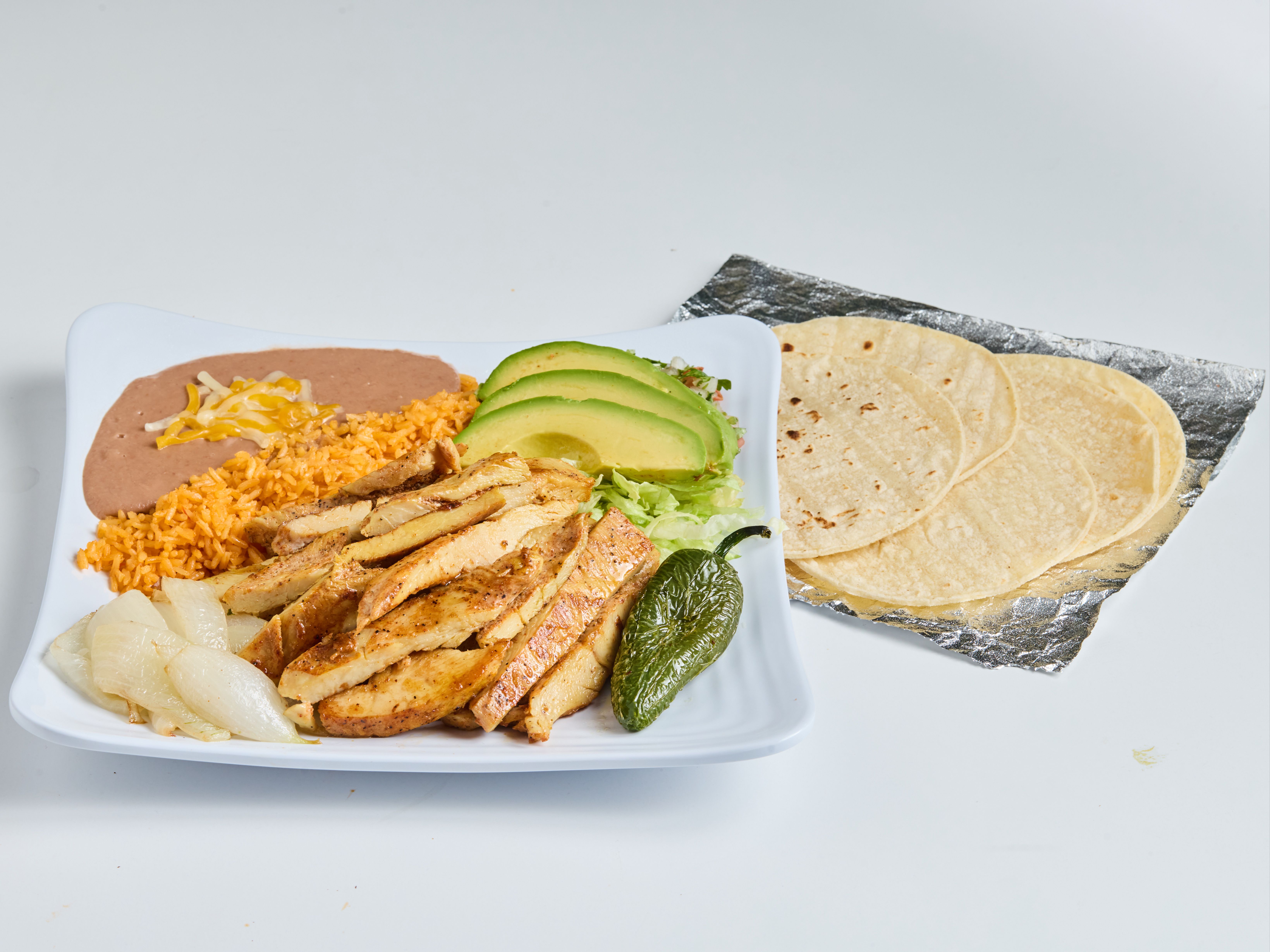 (5) Pollo Asado Plate