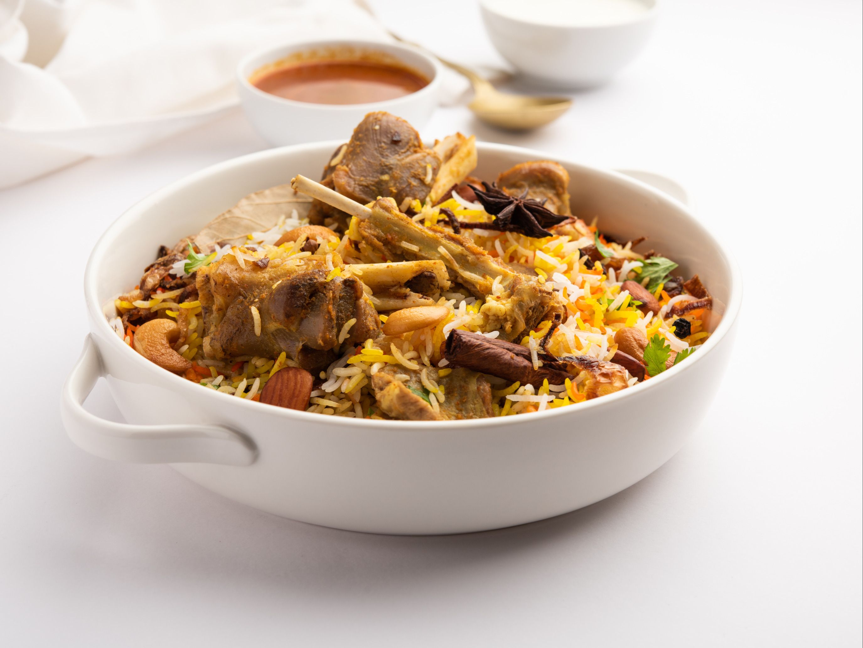 Goat Biryani.