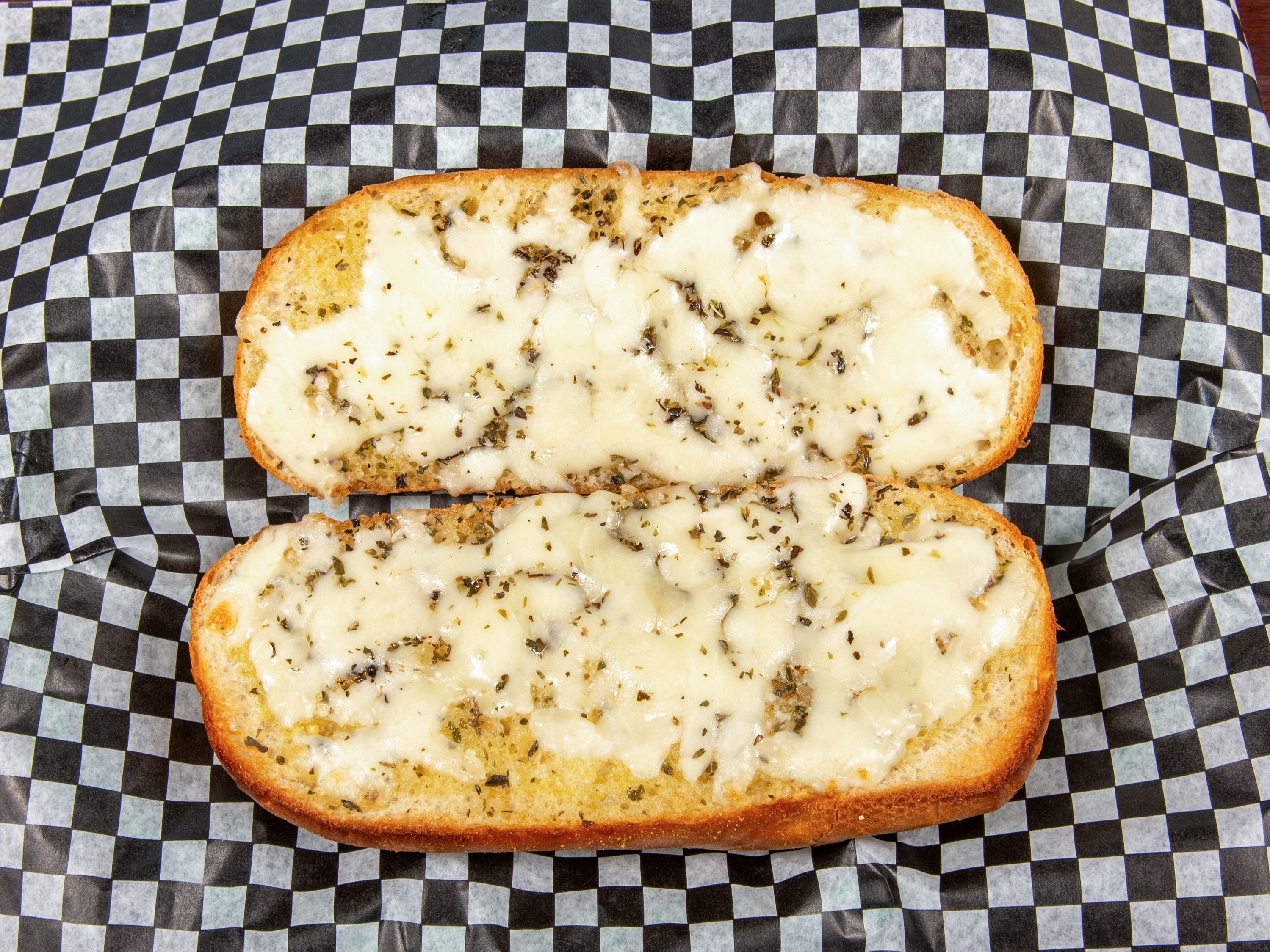 Cheesy Garlic Bread.