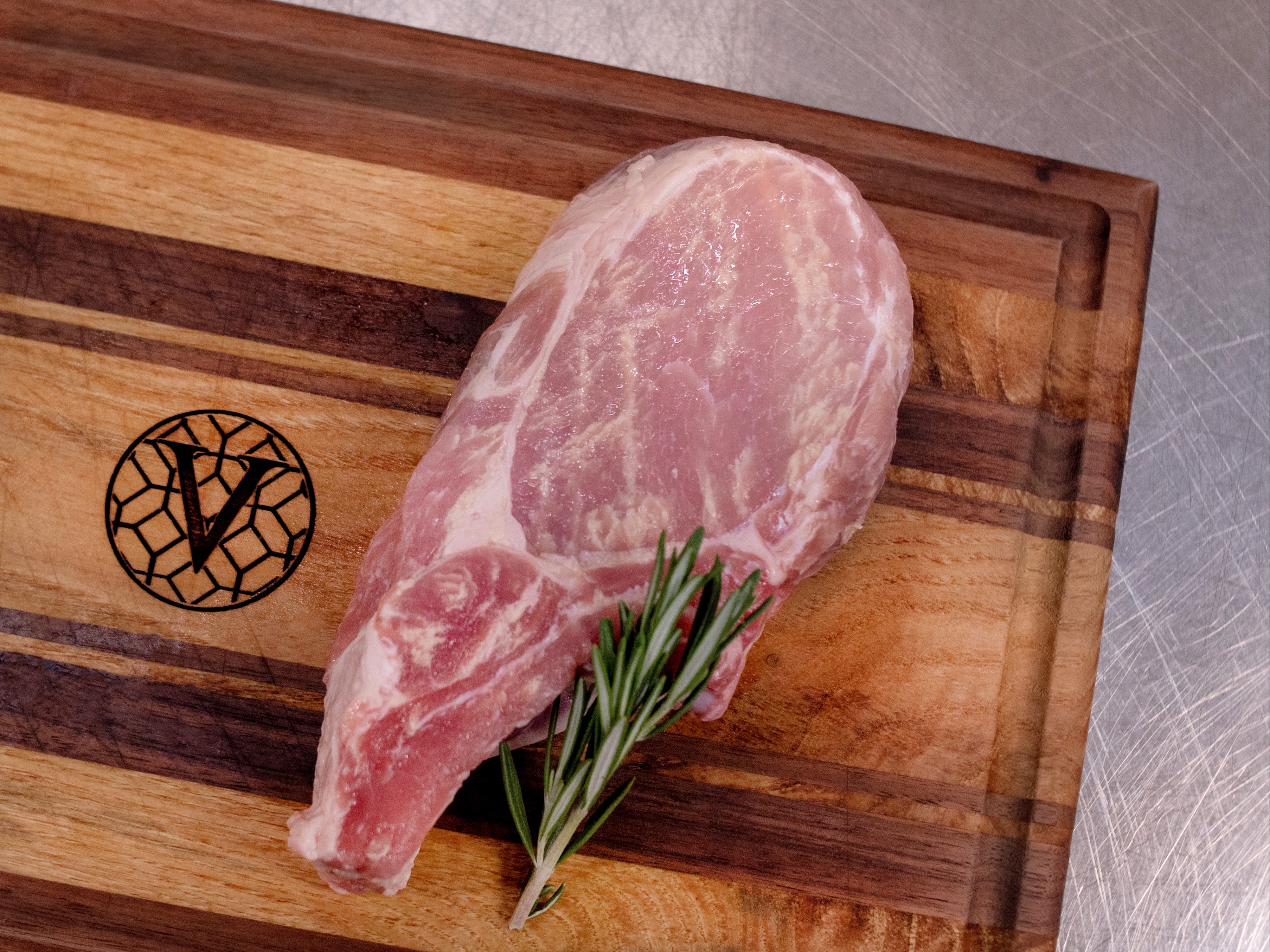 12oz Duroc Pork Chop.