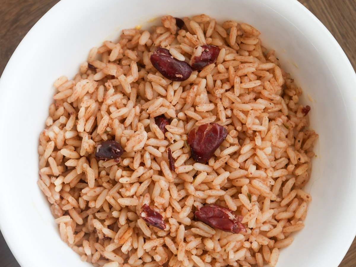 Rice & Peas.