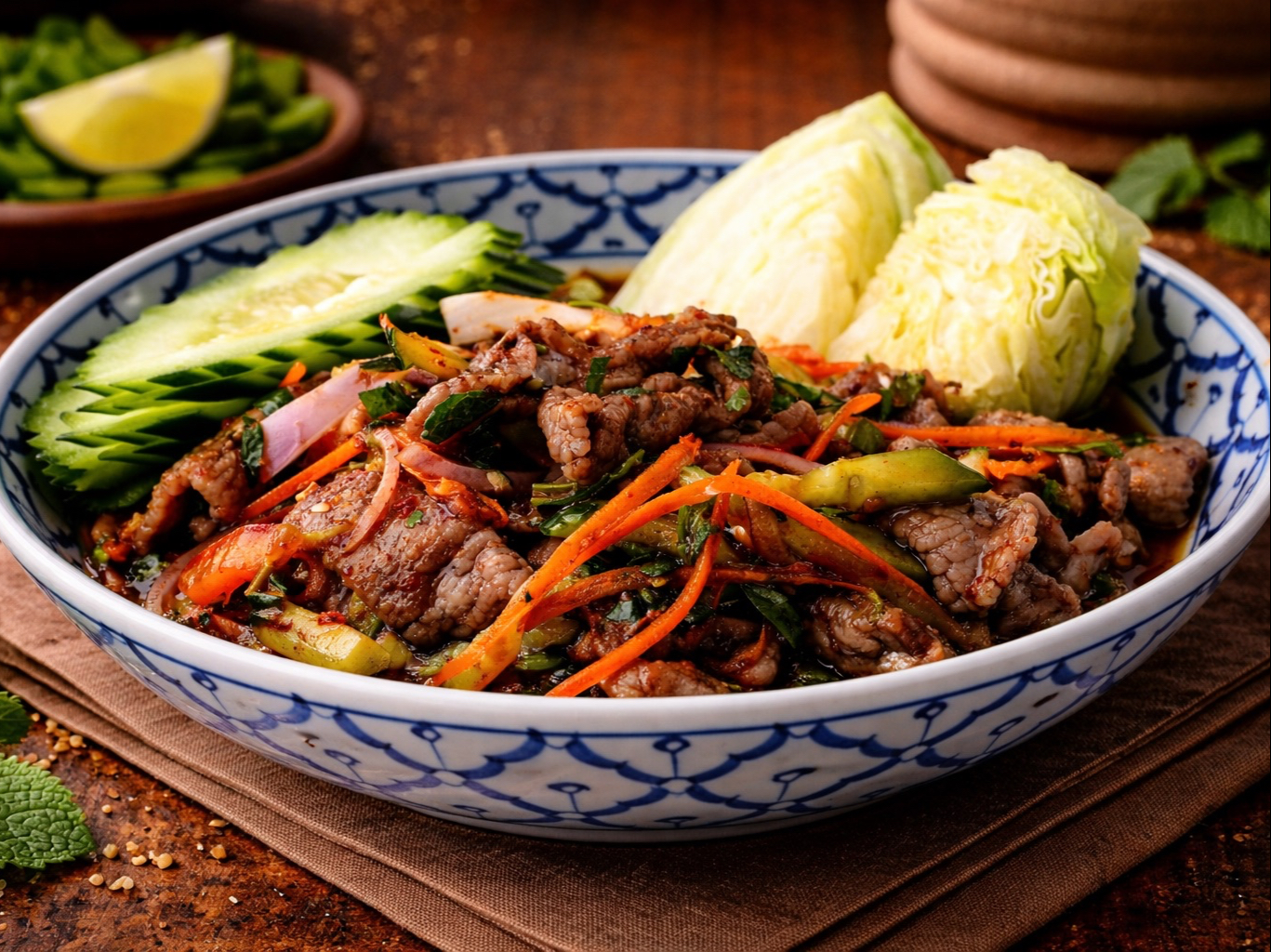 Yum Nua.