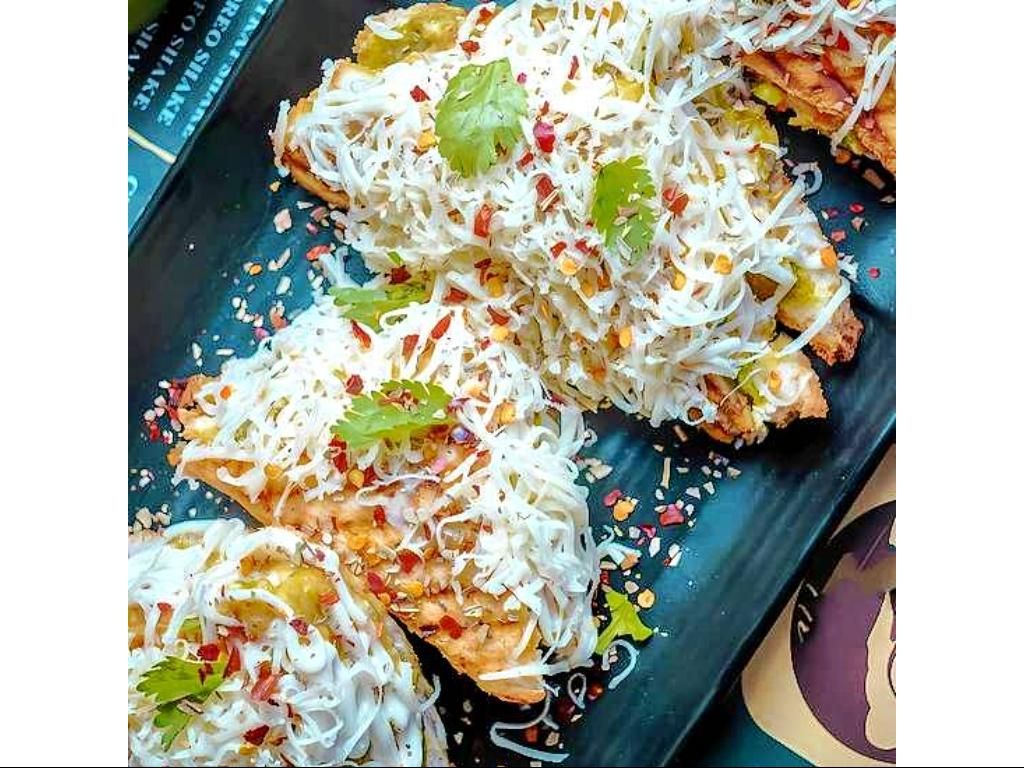 Junglee Paneer Grill Sandwich.