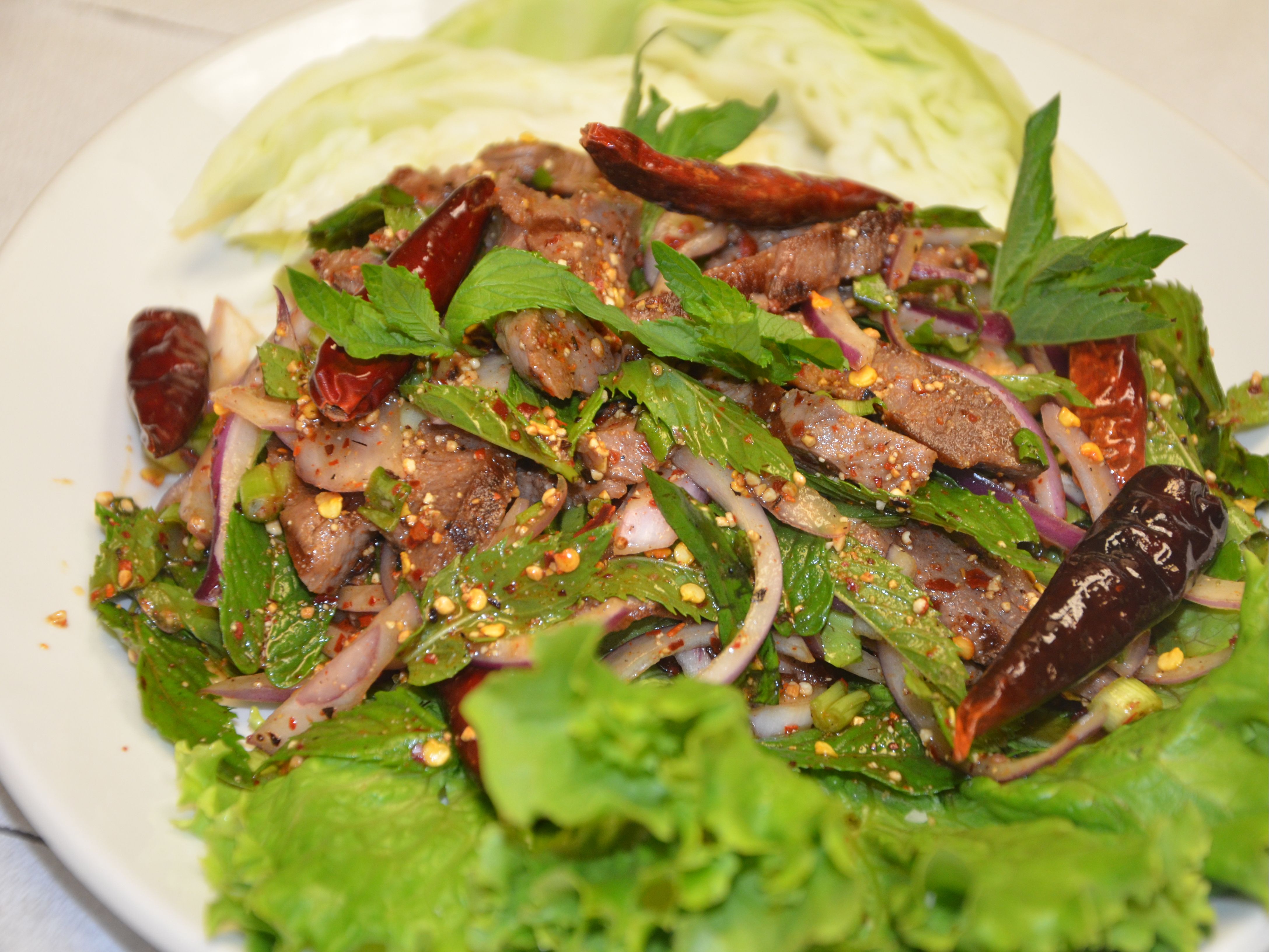 Grilled Meat Salad.