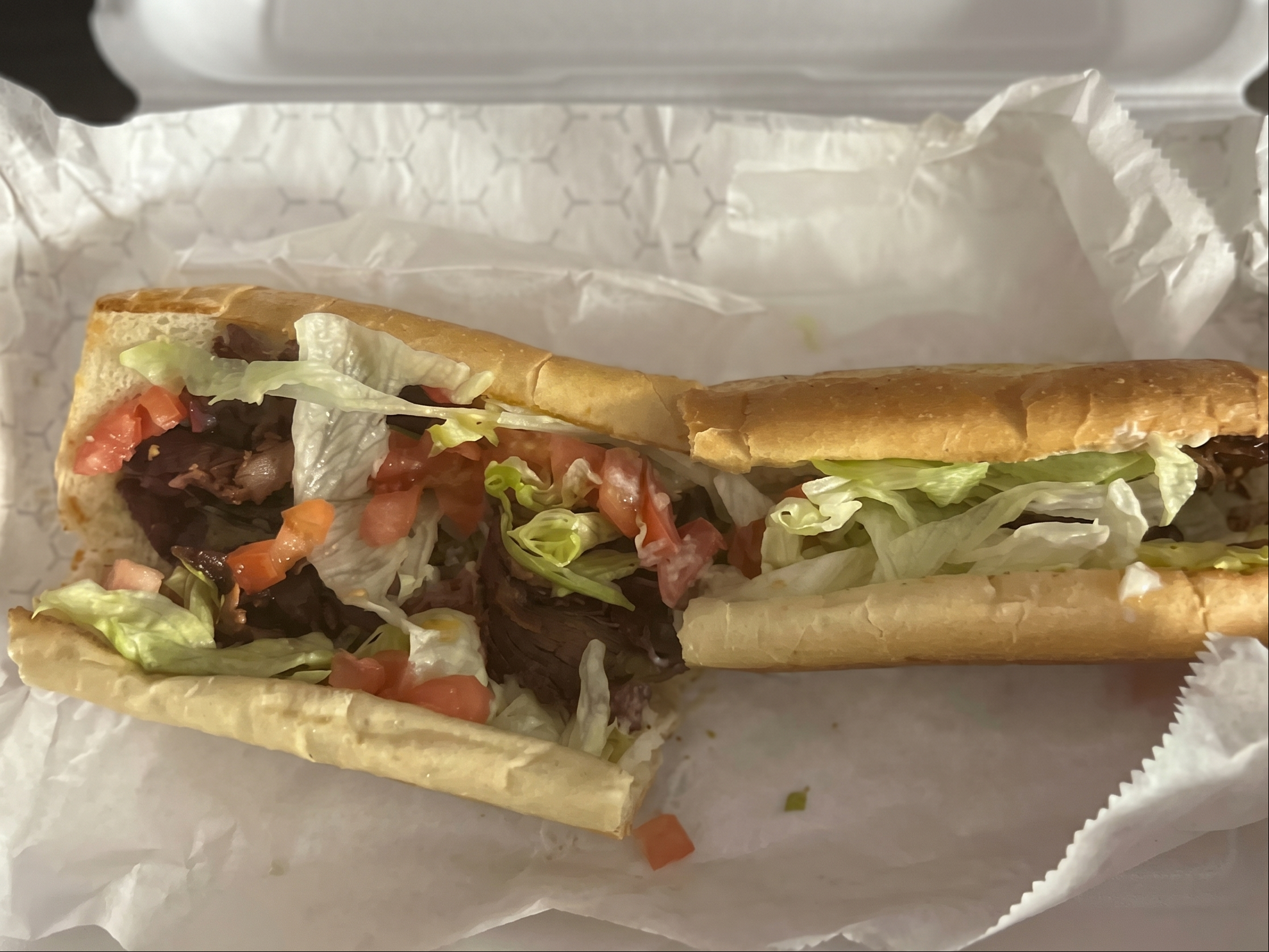 BLT Grinder Meal.