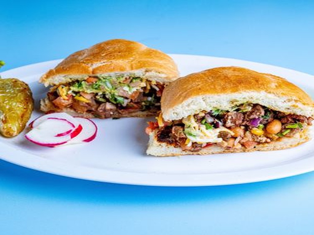 #52.  Torta Asada Or chicken.