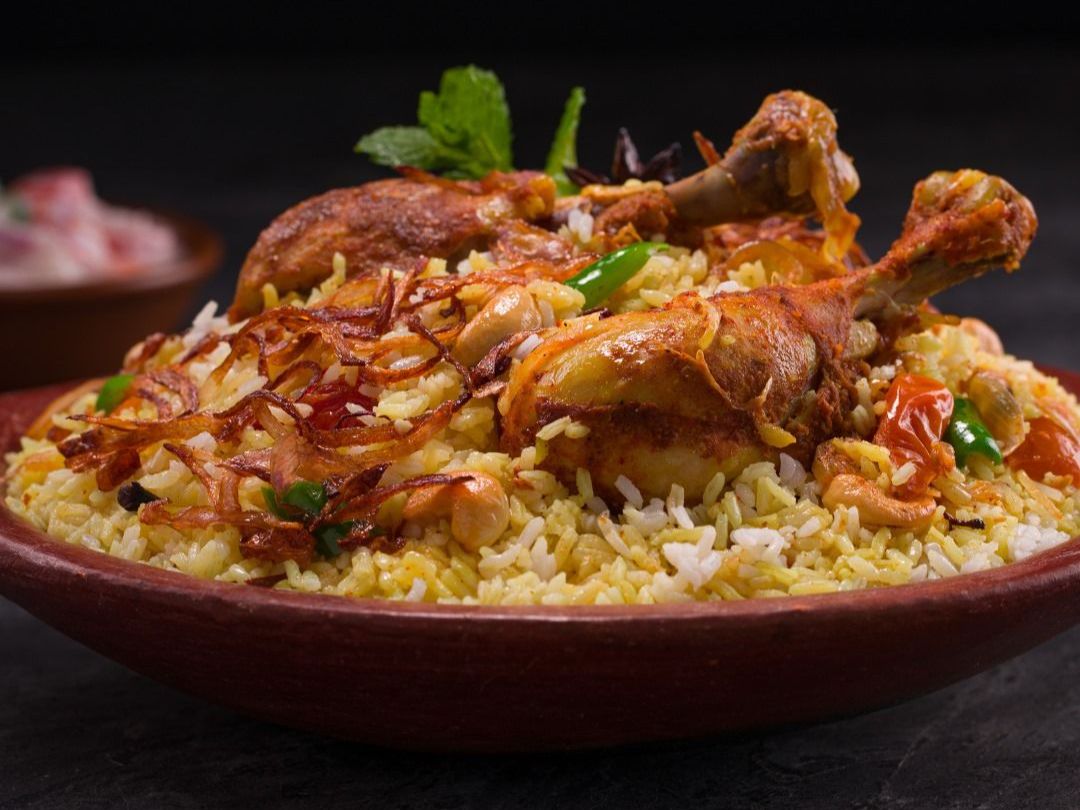 Chicken Biryani Double Treat.