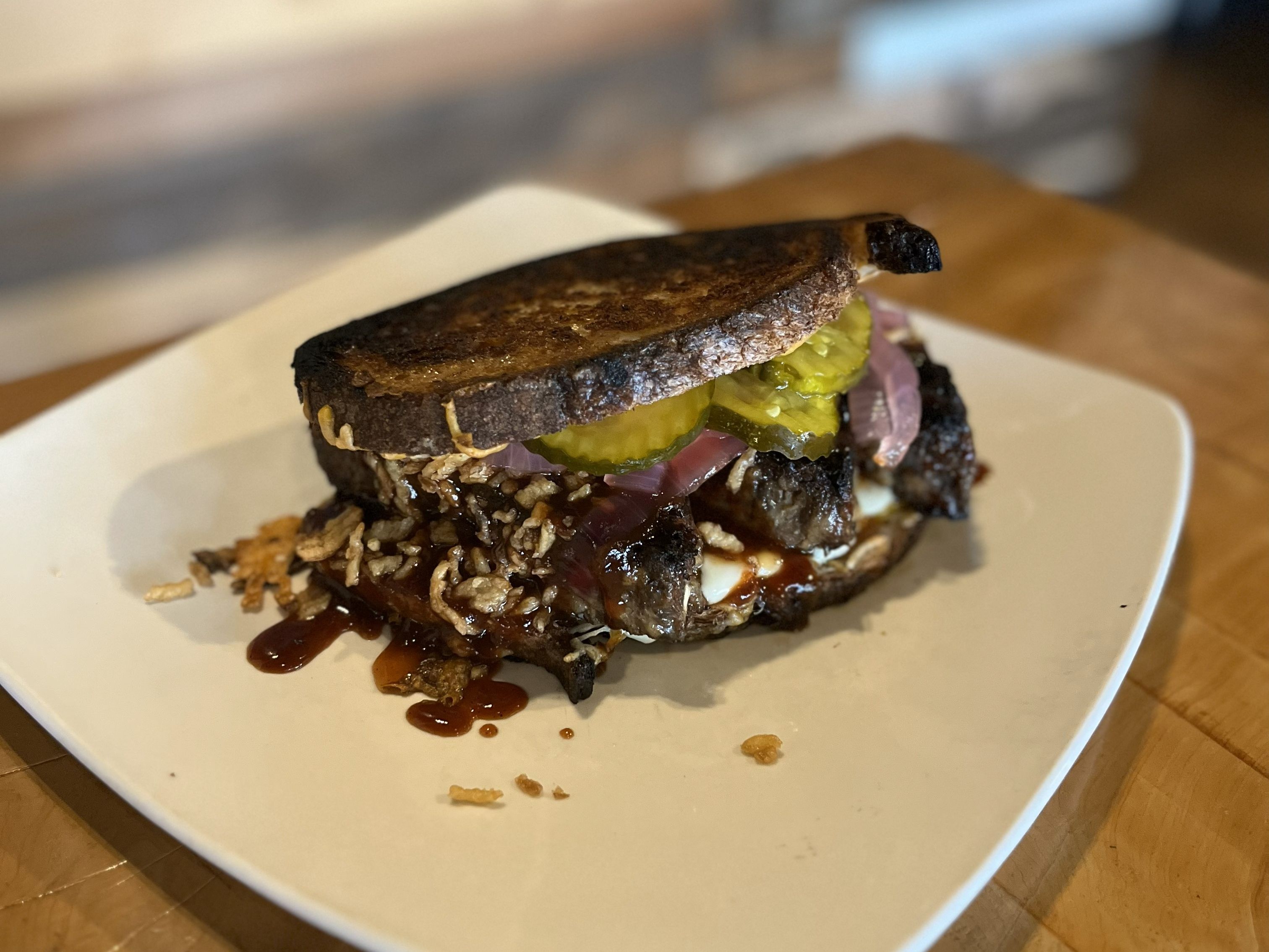 Mary's Meatloaf Sandwich.