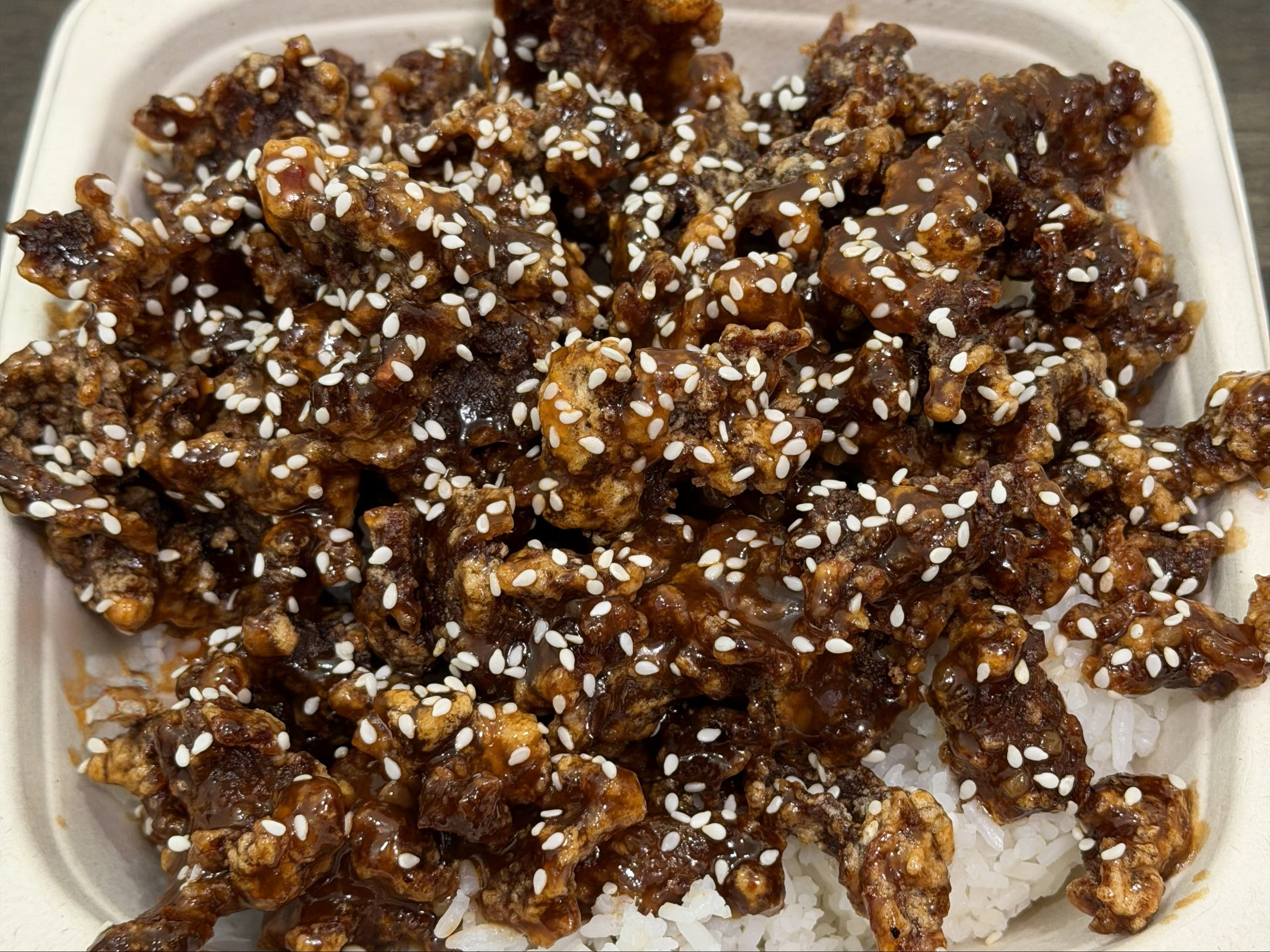 Crispy Sesame Beef.