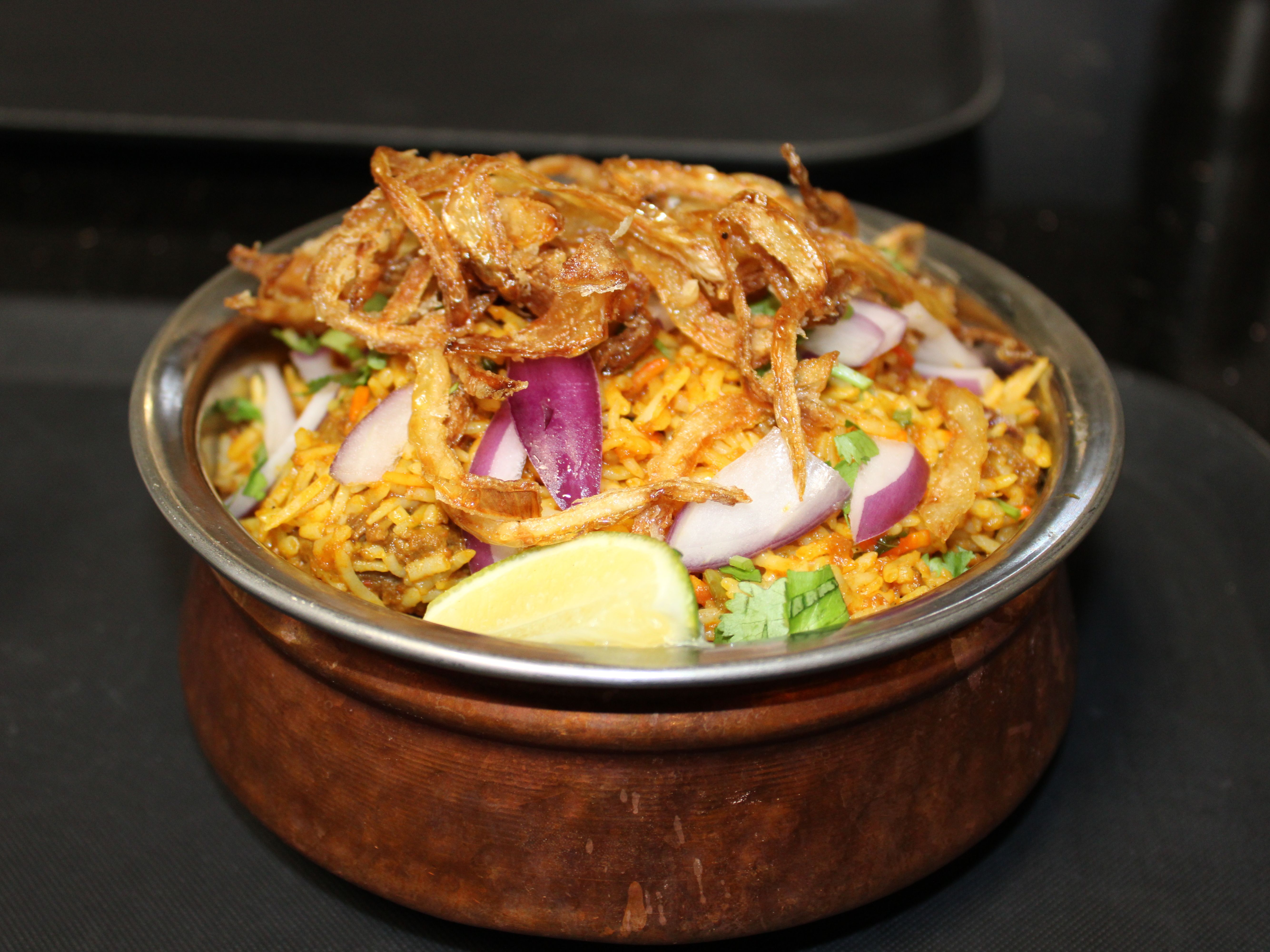 Lamb Biryani.
