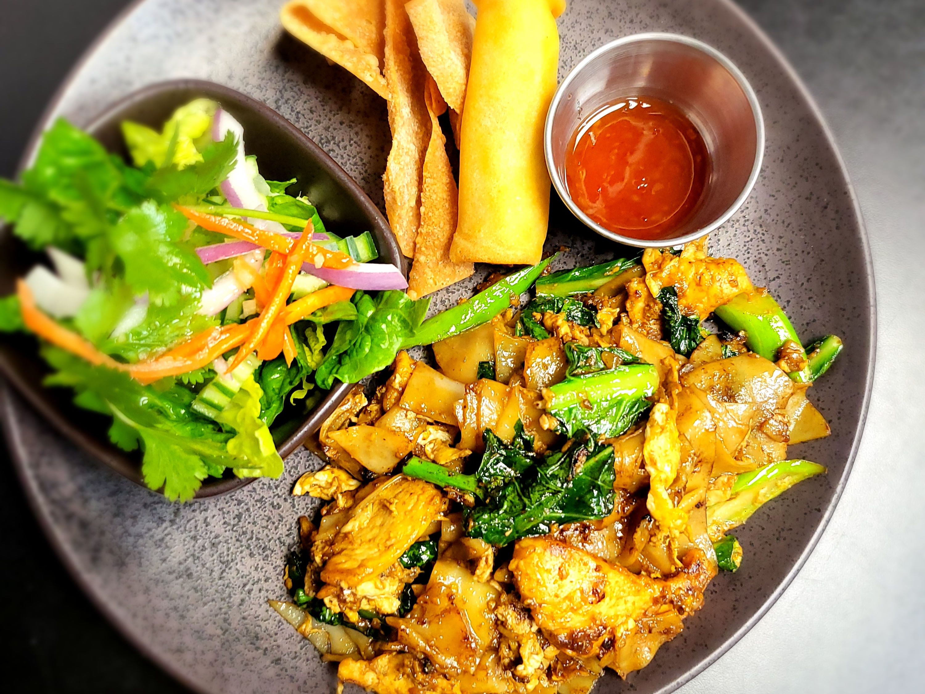 Pad See Ew Lunch.