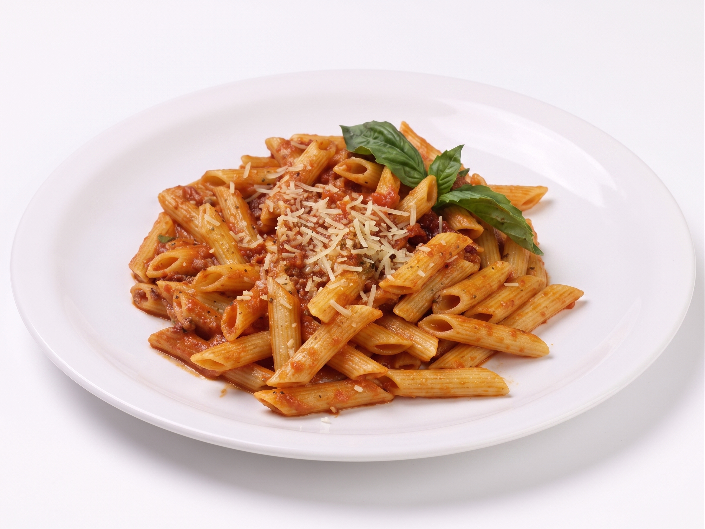 Pasta w/ Meat Sauce.
