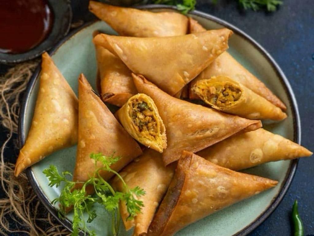 Lamb Samosa.