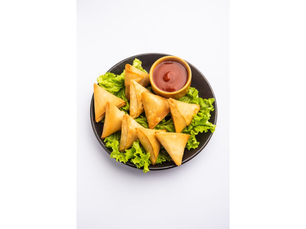 Samosa Chaat.