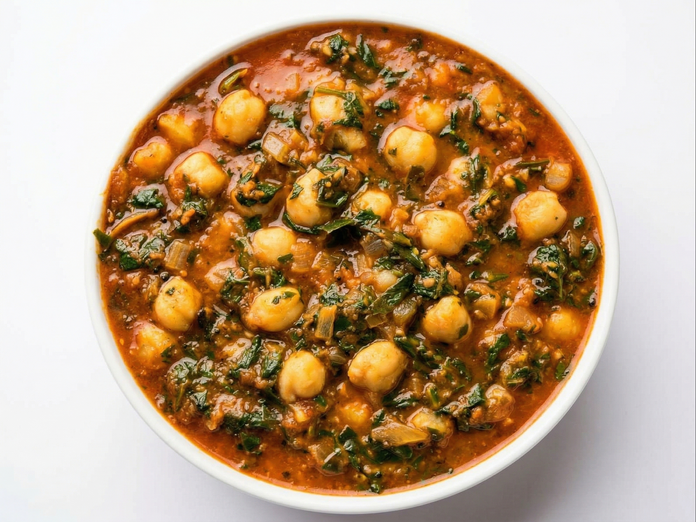 Chana Saag.