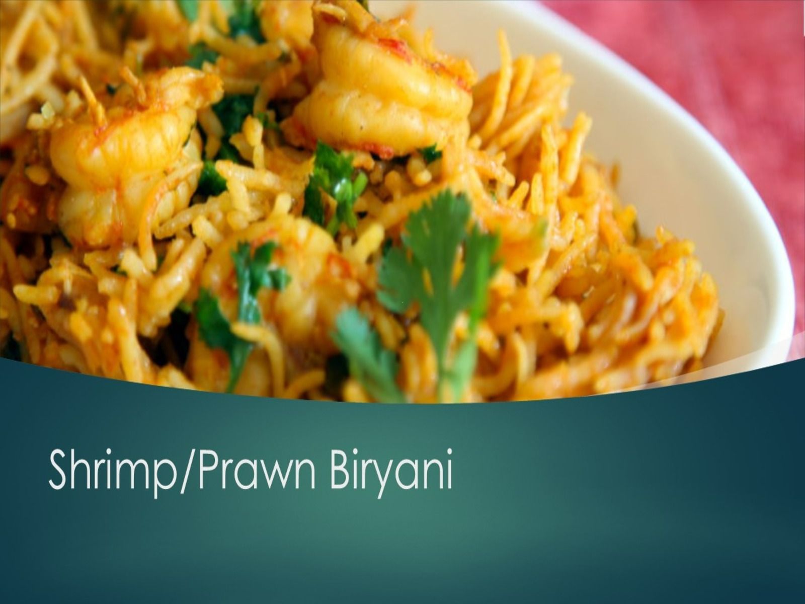 Shrimp Biryani