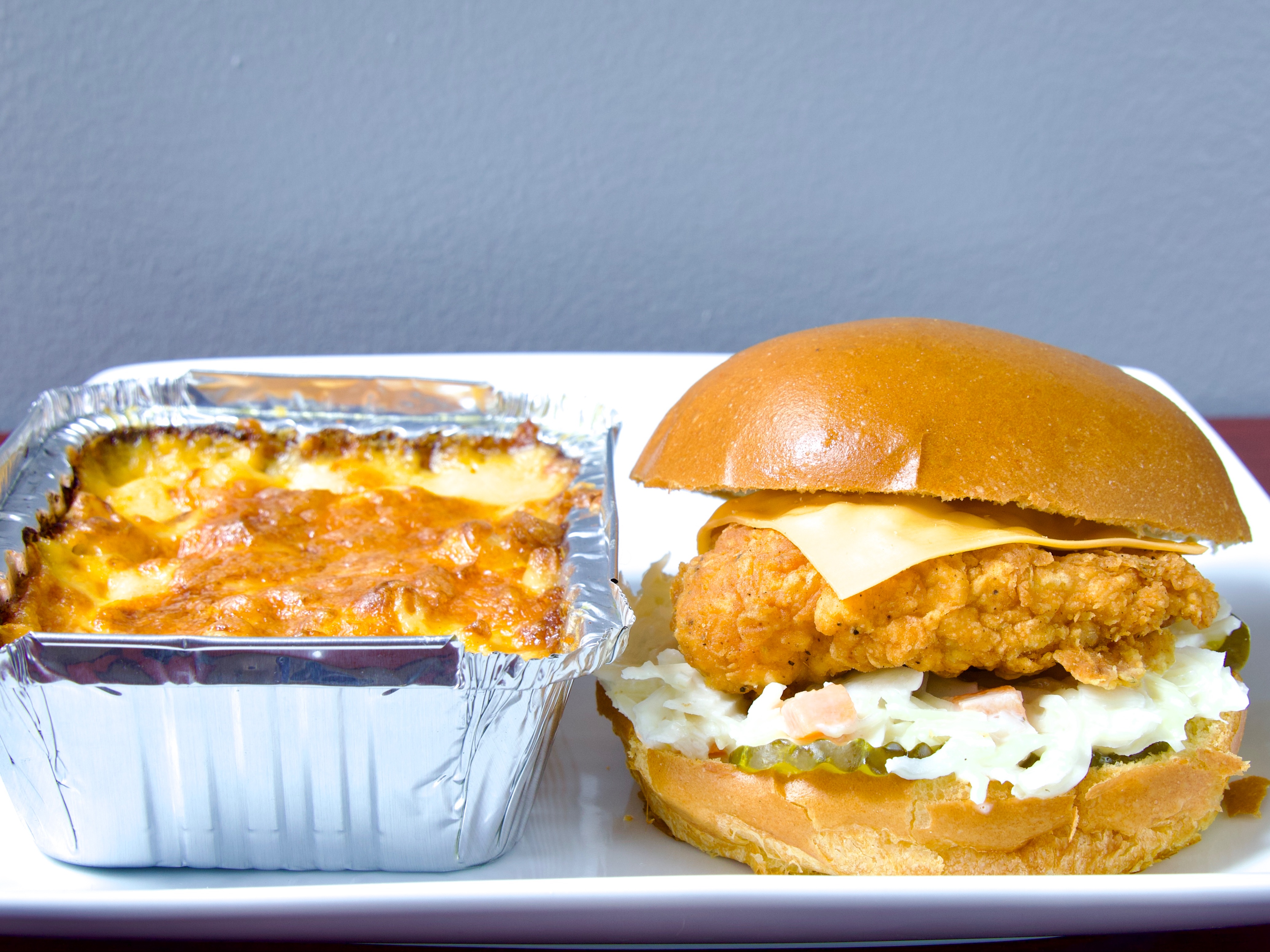 Nashville Hot Chicken Sandwich & 1 Side.