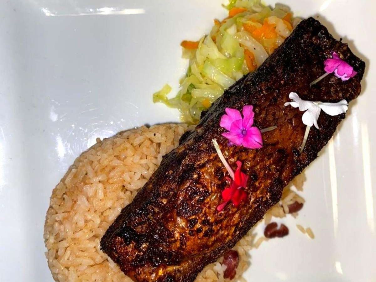 Reggae Jerk Salmon