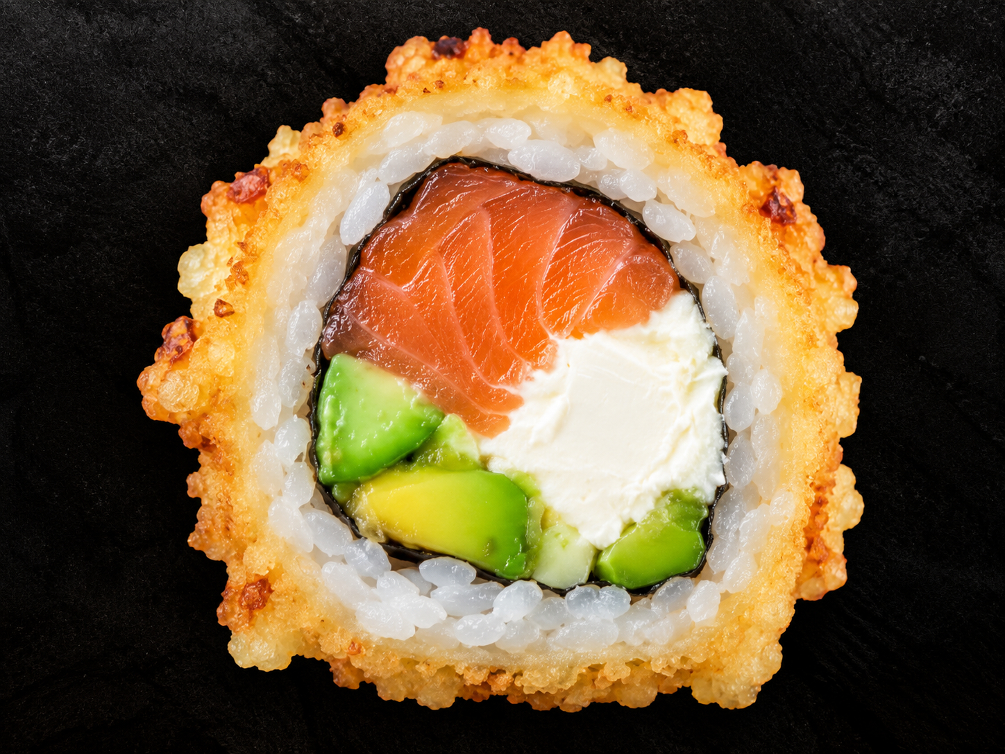 Crunchy Philly Roll.