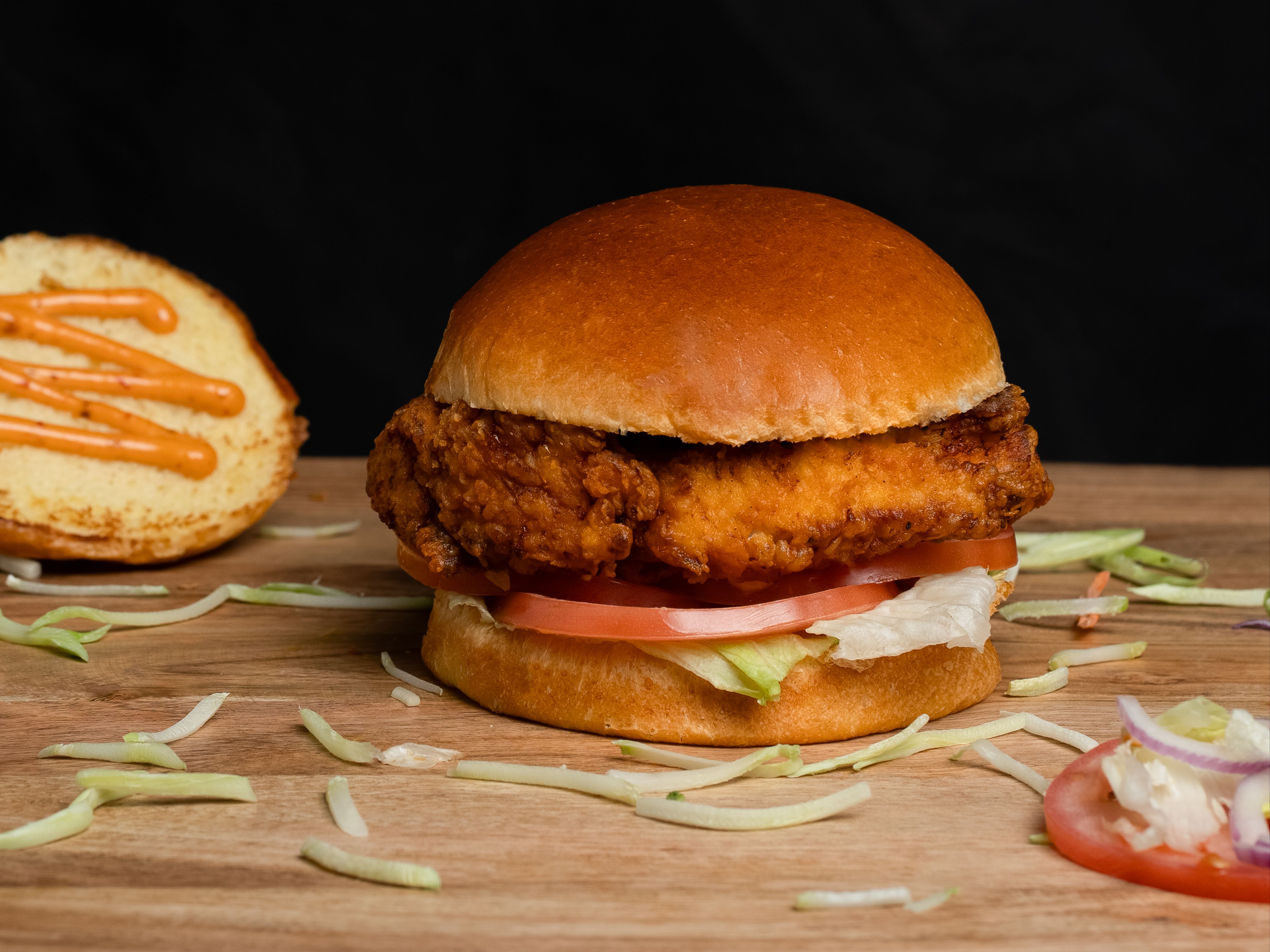 Crispy Chicken Sandwich.