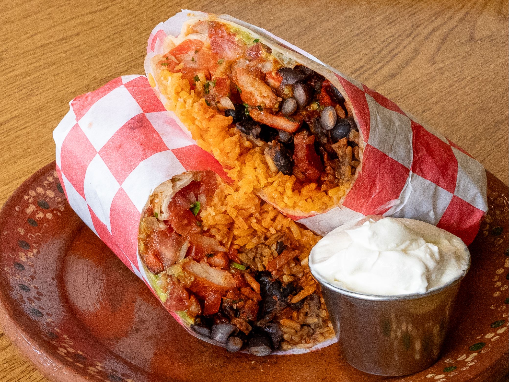 Chorizo Burrito.