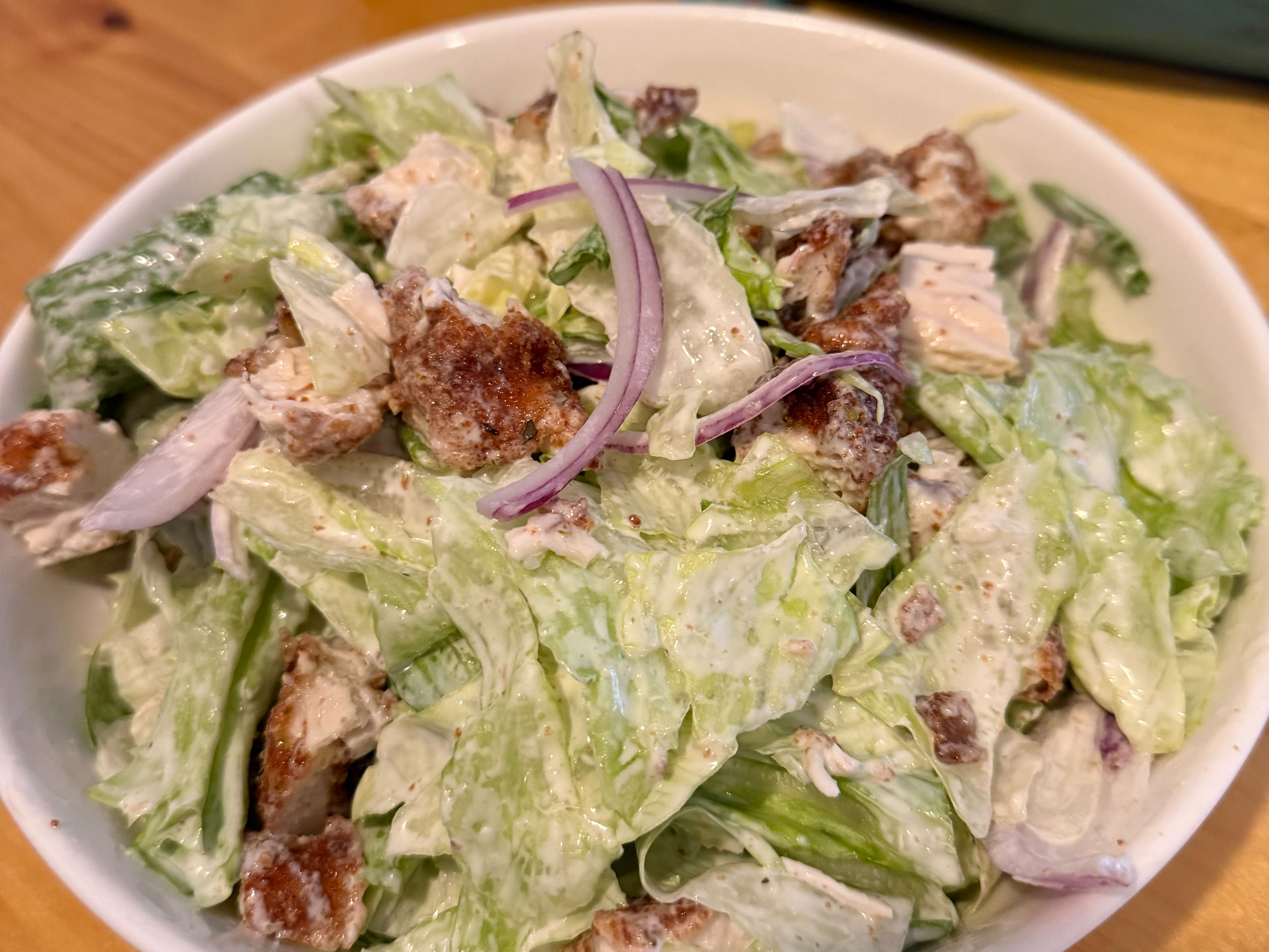 Crispy Chicken Salad.