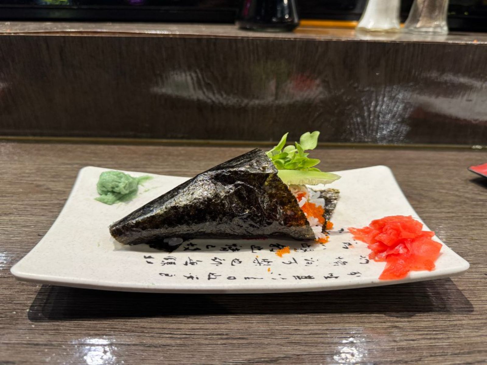 Tuna Hand Roll.