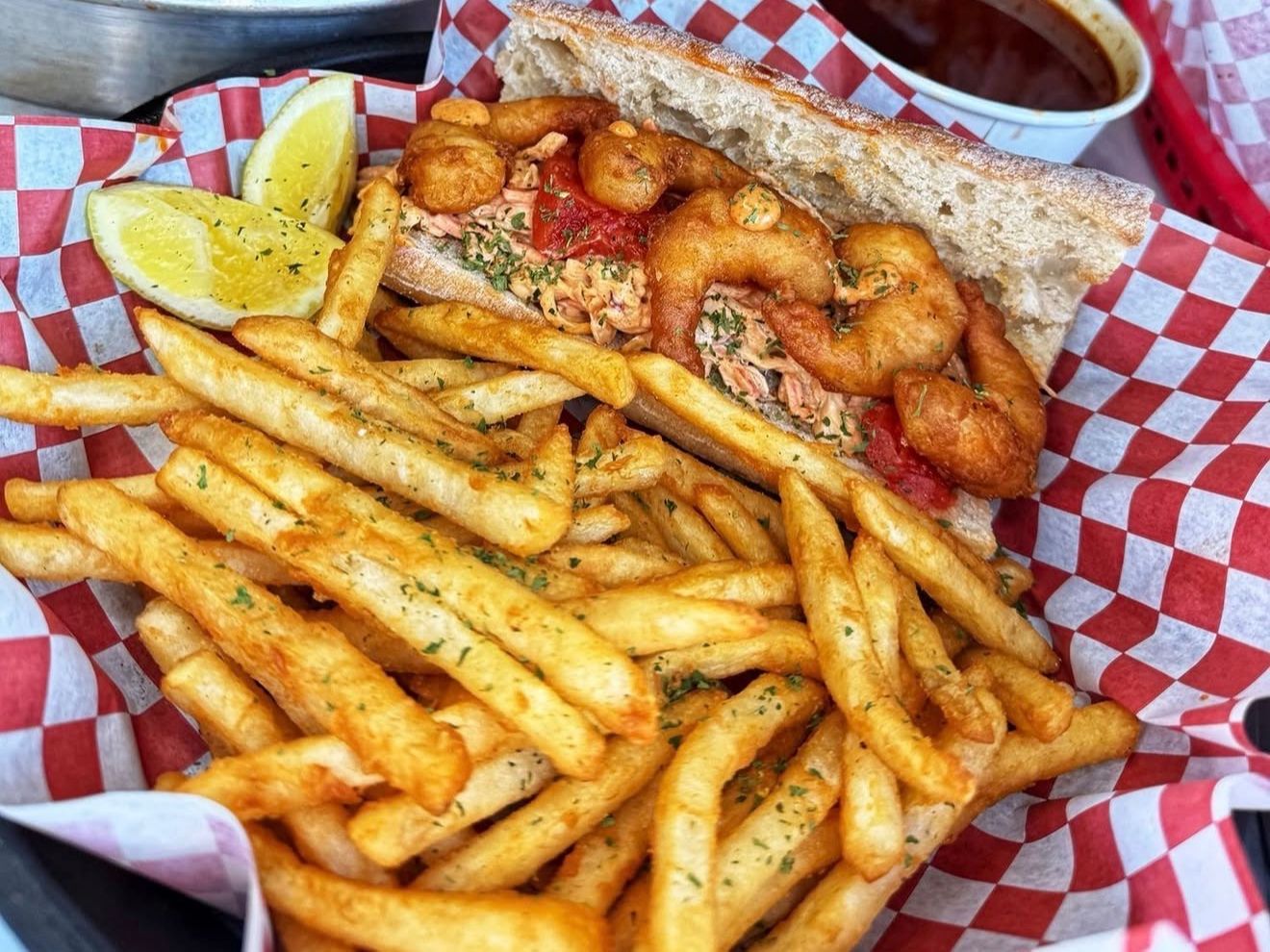 Oh Boy Shrimp Meal W/ Fries&Drink