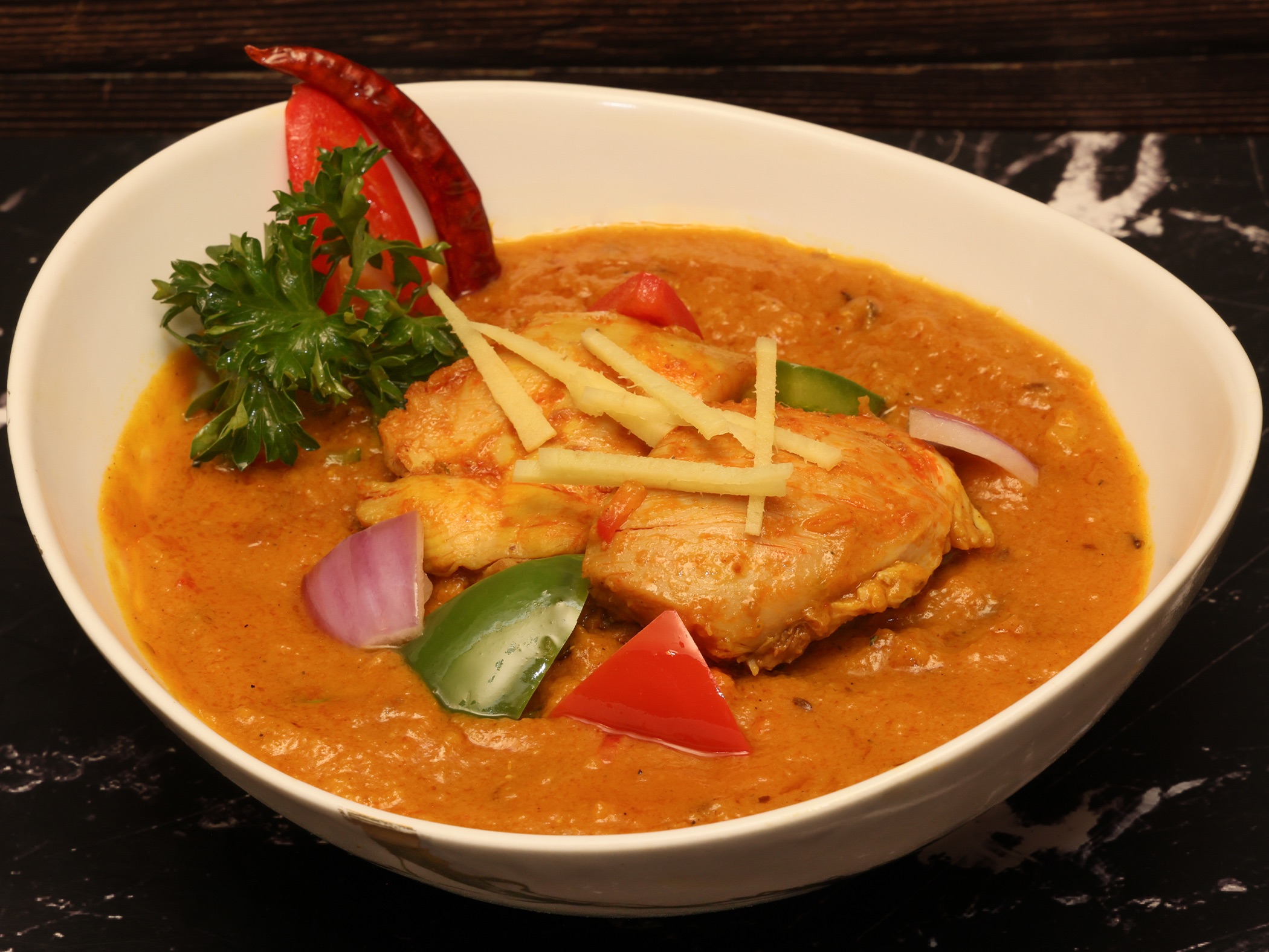 KADAI CHICKEN.