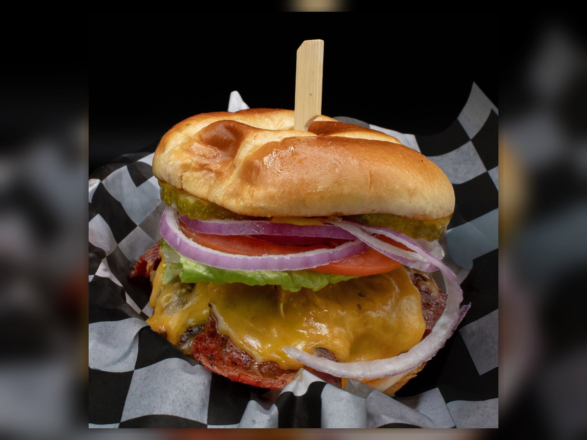 Beef Bacon And Cheddar.