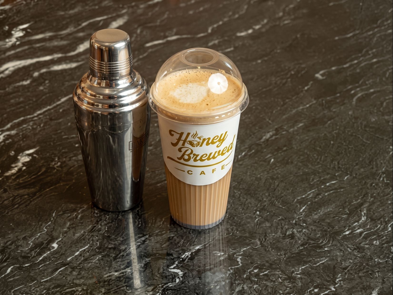 Brown Sugar Shaken Espresso.