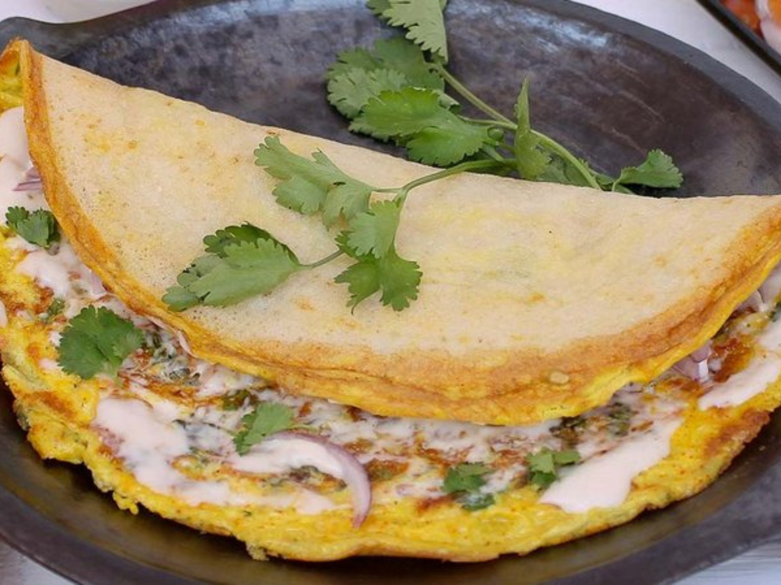Egg Dosa.