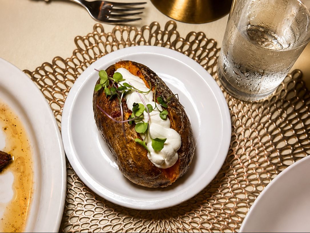 Baked Loaded Potato.