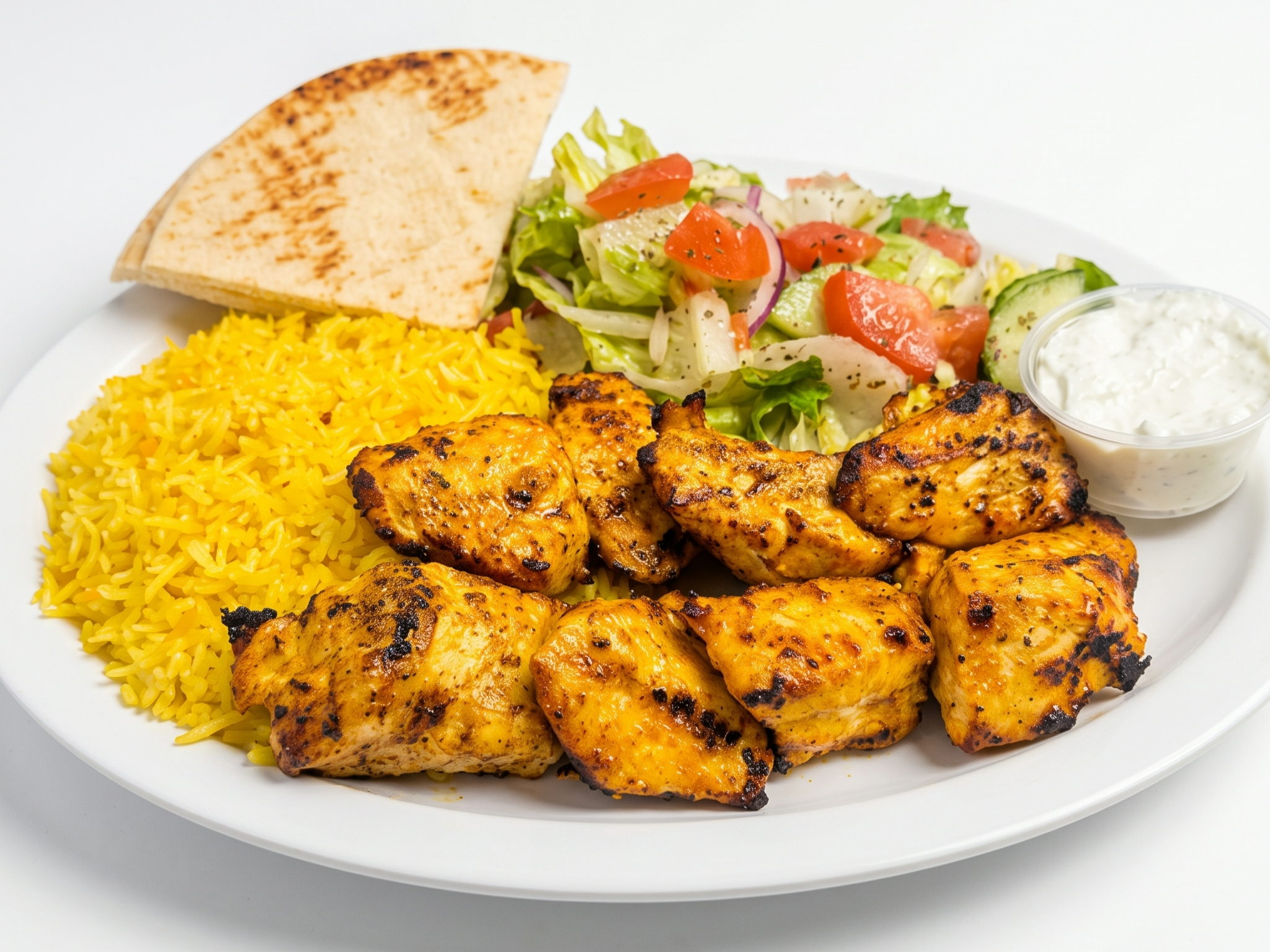 Chix Kabab Plate.