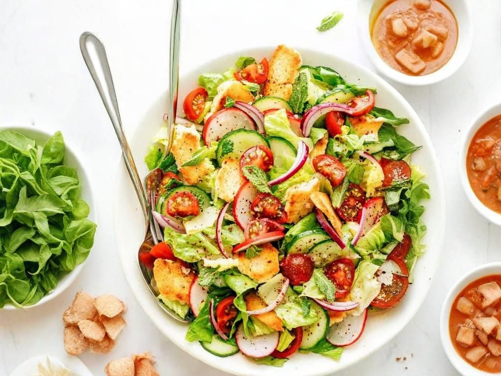Fatoush Salad.