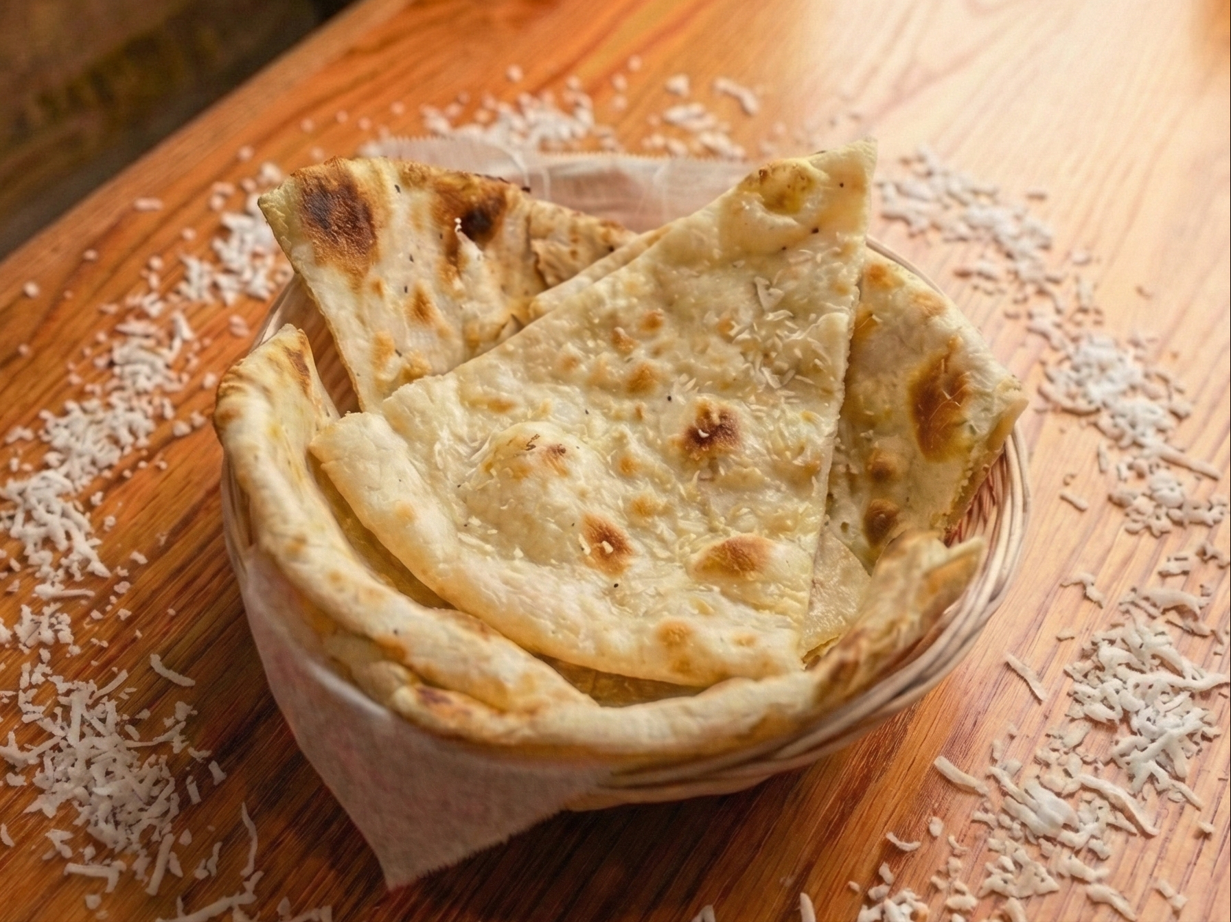 Coconut Naan.