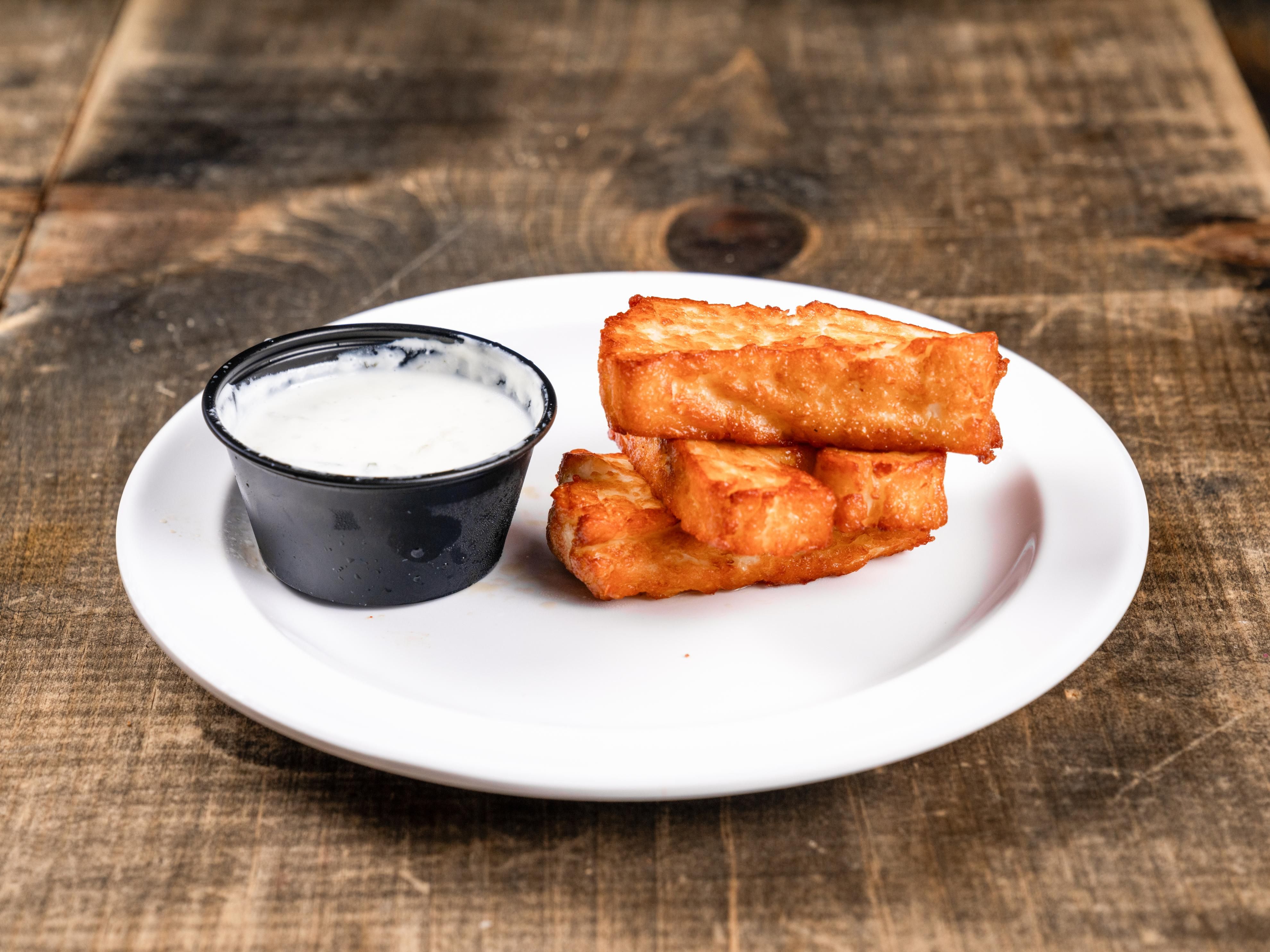 Fried Halloumi Cheese.