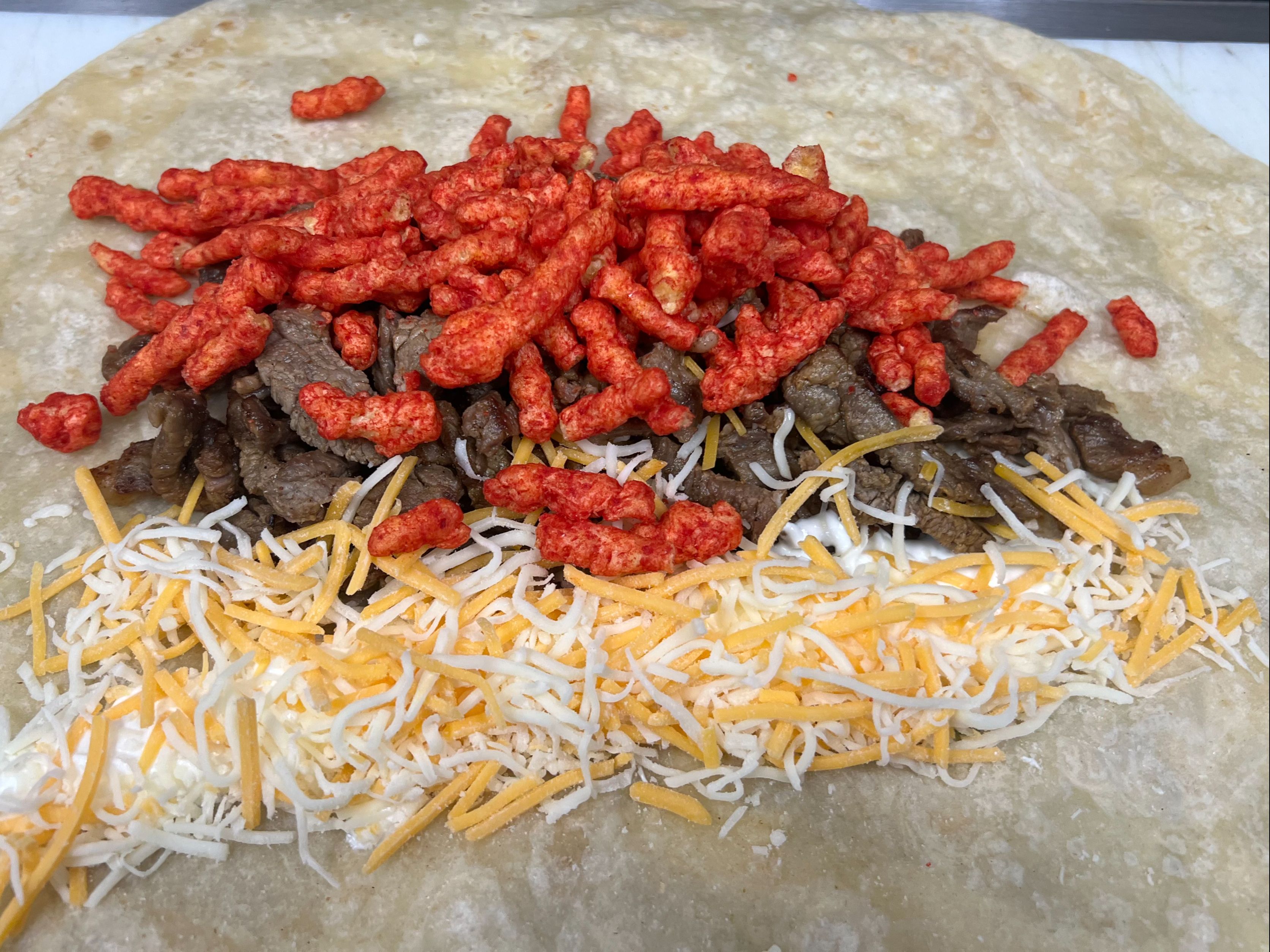 Flaming Burrito.