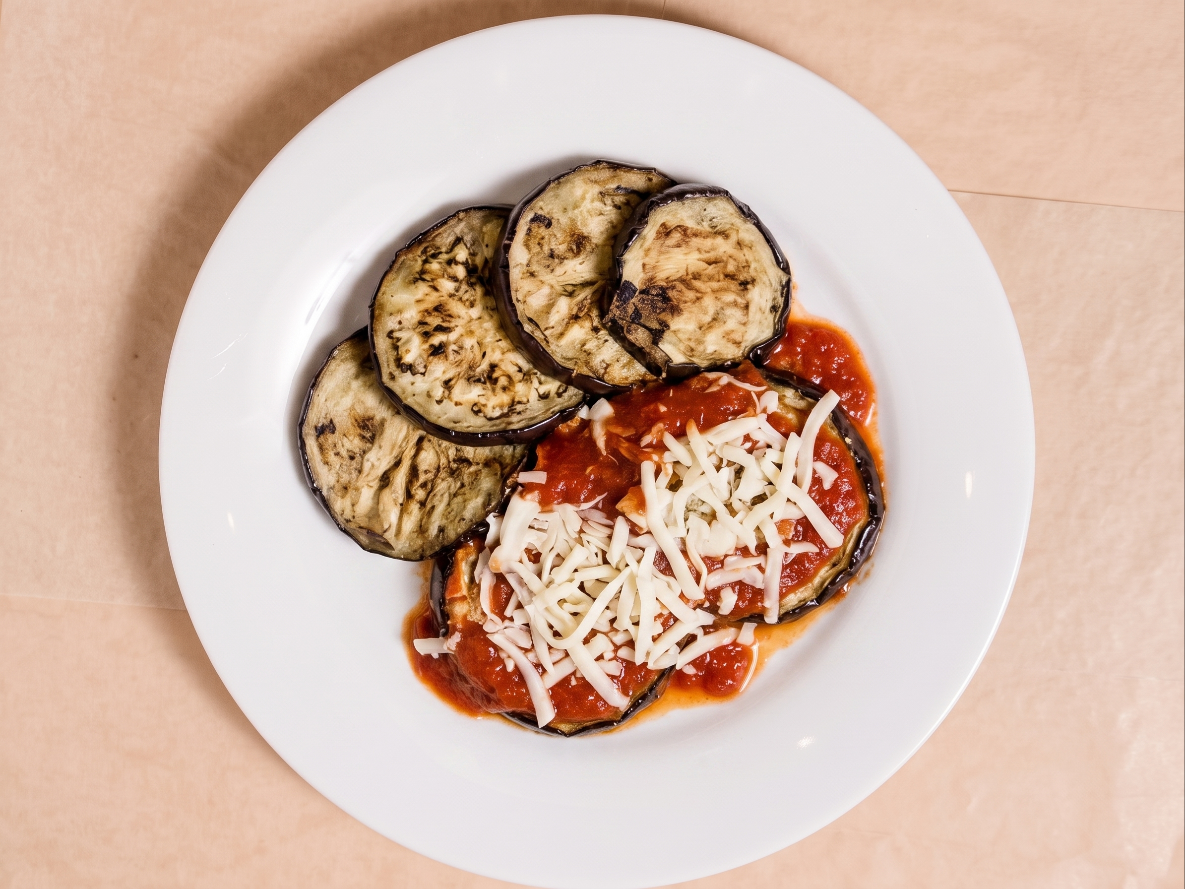 Eggplant Parmigiana Pan.