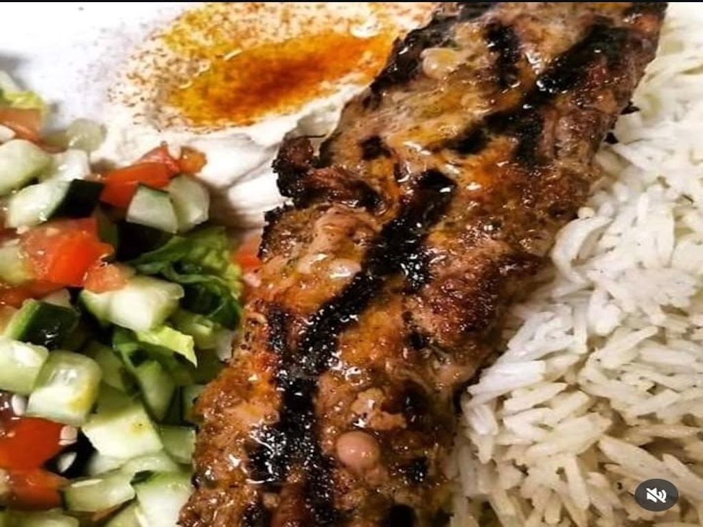 Kefta Kabab Plate.
