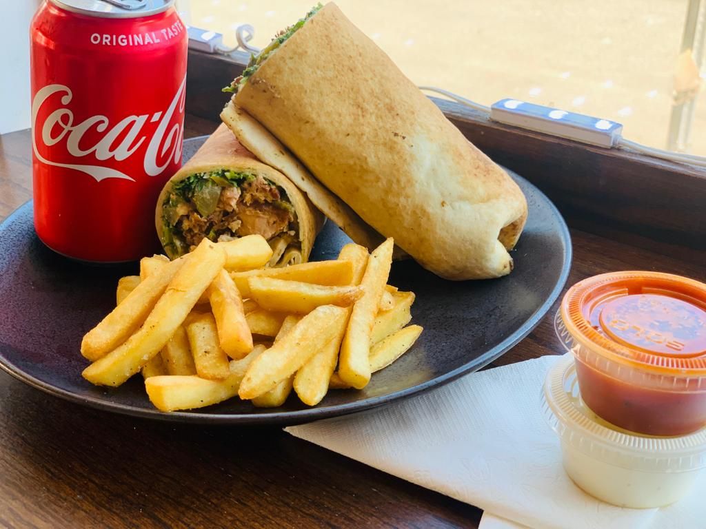 Falafel Combo Meal.